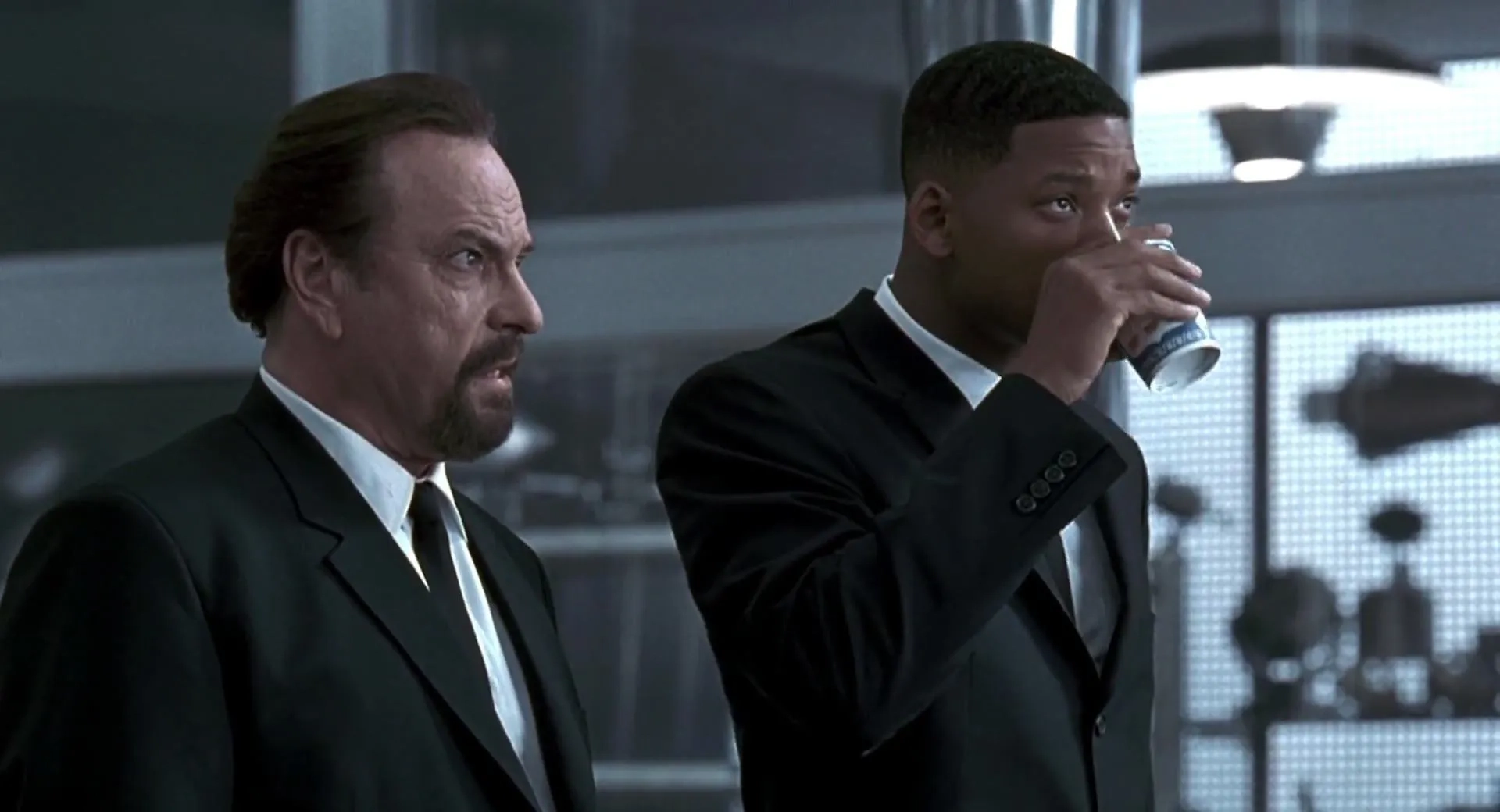 Will Smith and Rip Torn in Men in Black (1997)