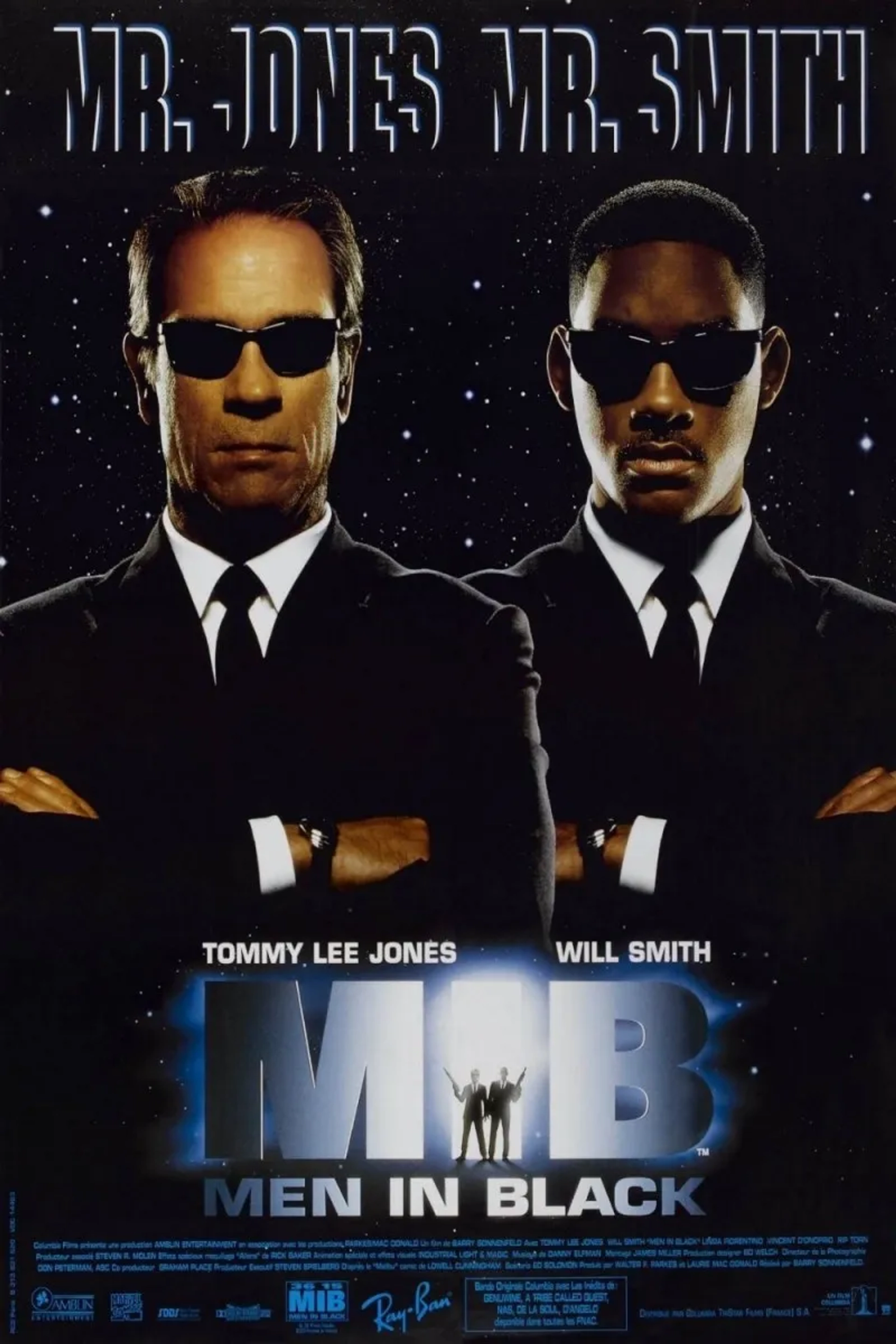 Tommy Lee Jones and Will Smith in Men in Black (1997)