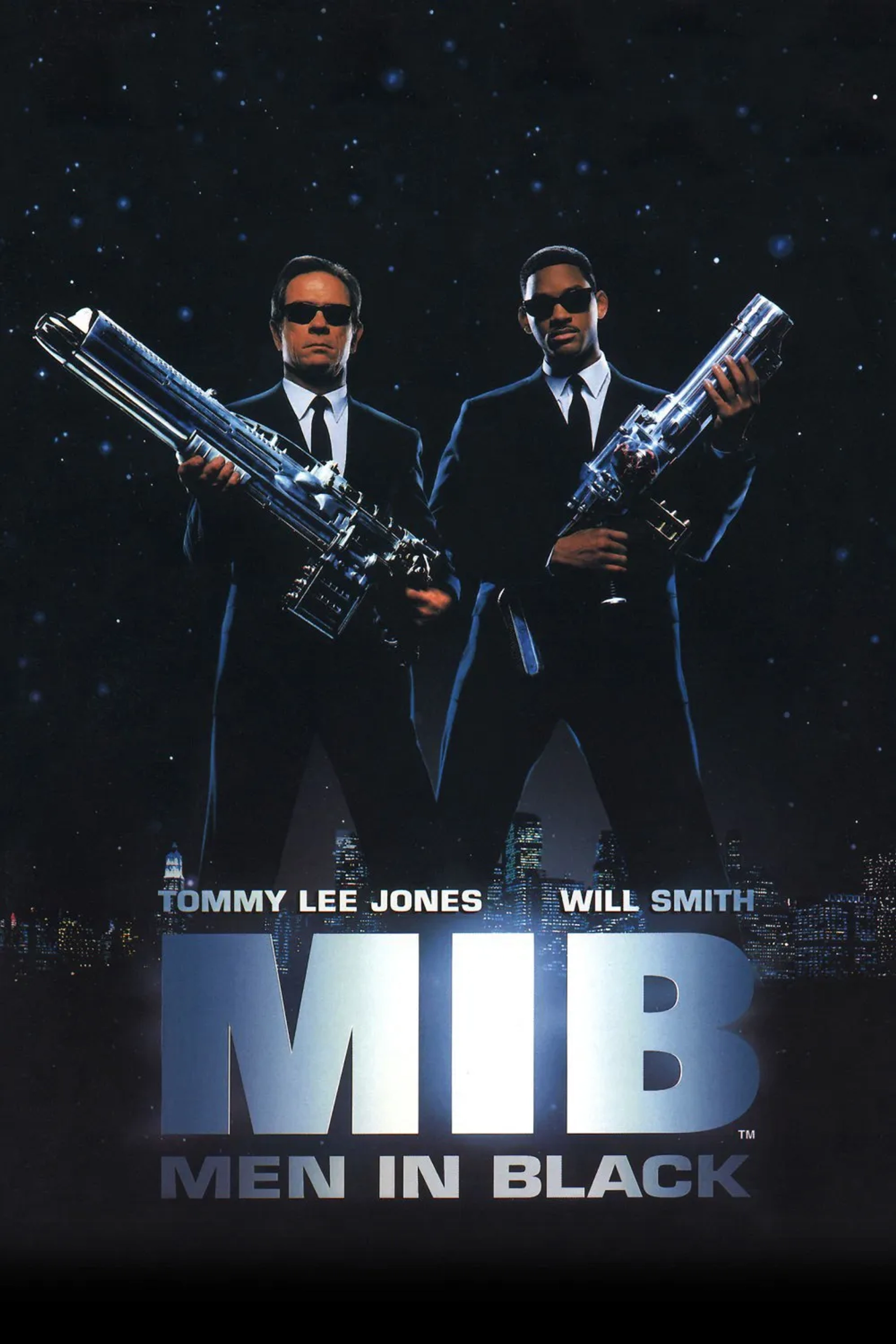 Tommy Lee Jones and Will Smith in Men in Black (1997)