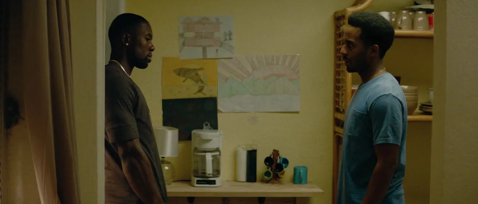 André Holland and Trevante Rhodes in Moonlight (2016)