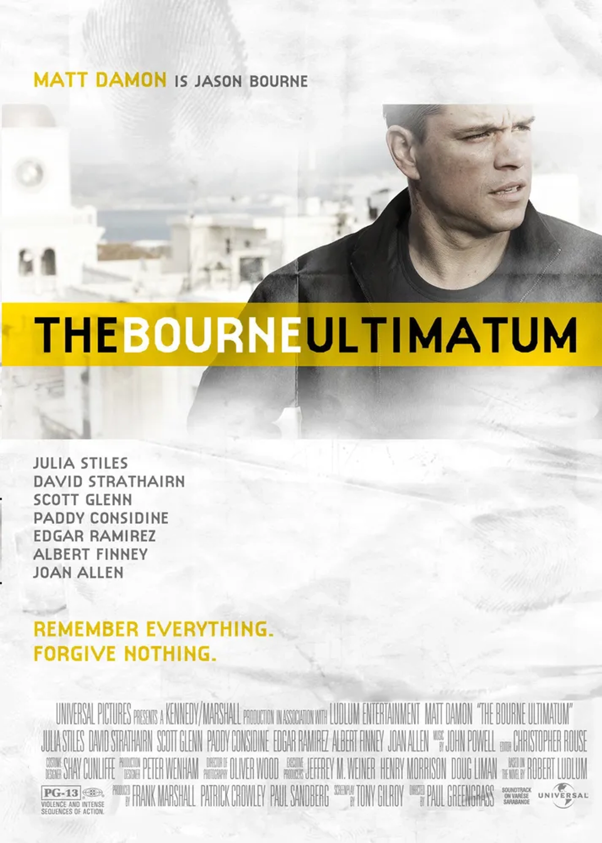 Matt Damon in The Bourne Ultimatum (2007)