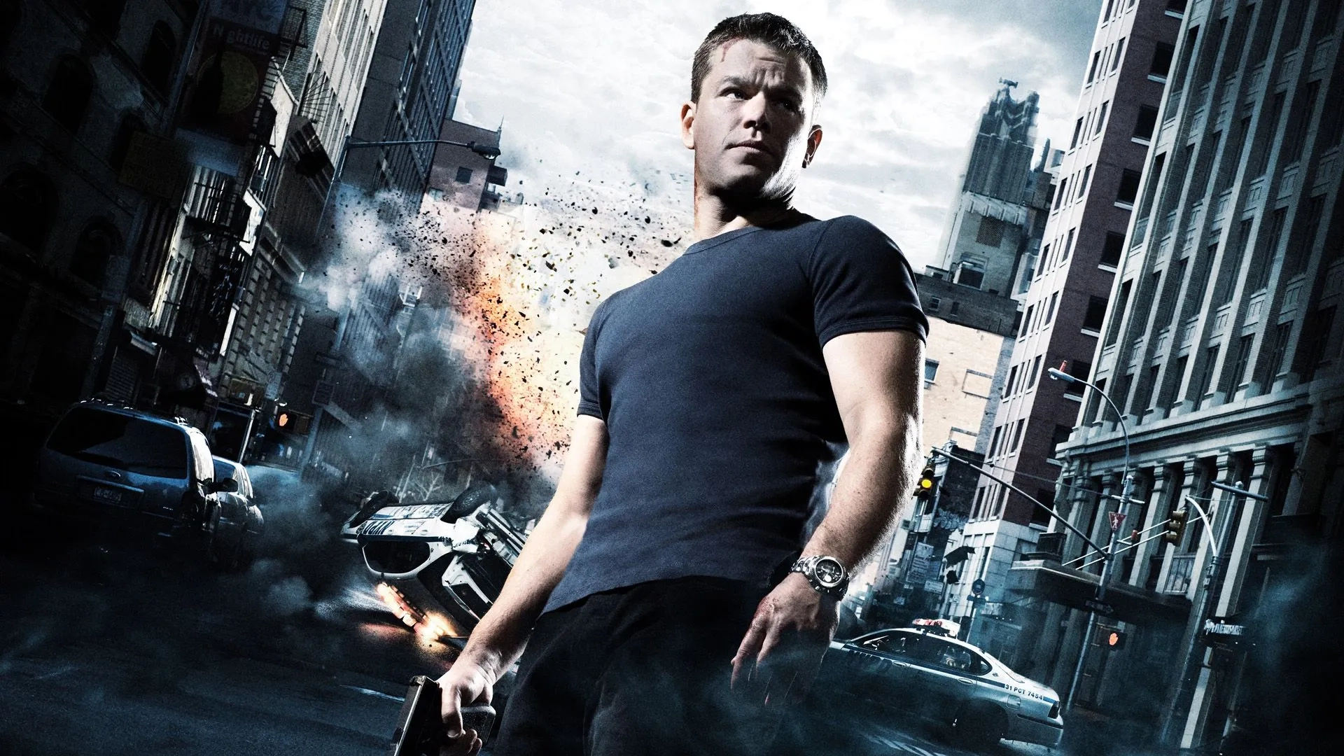 Matt Damon in The Bourne Ultimatum (2007)