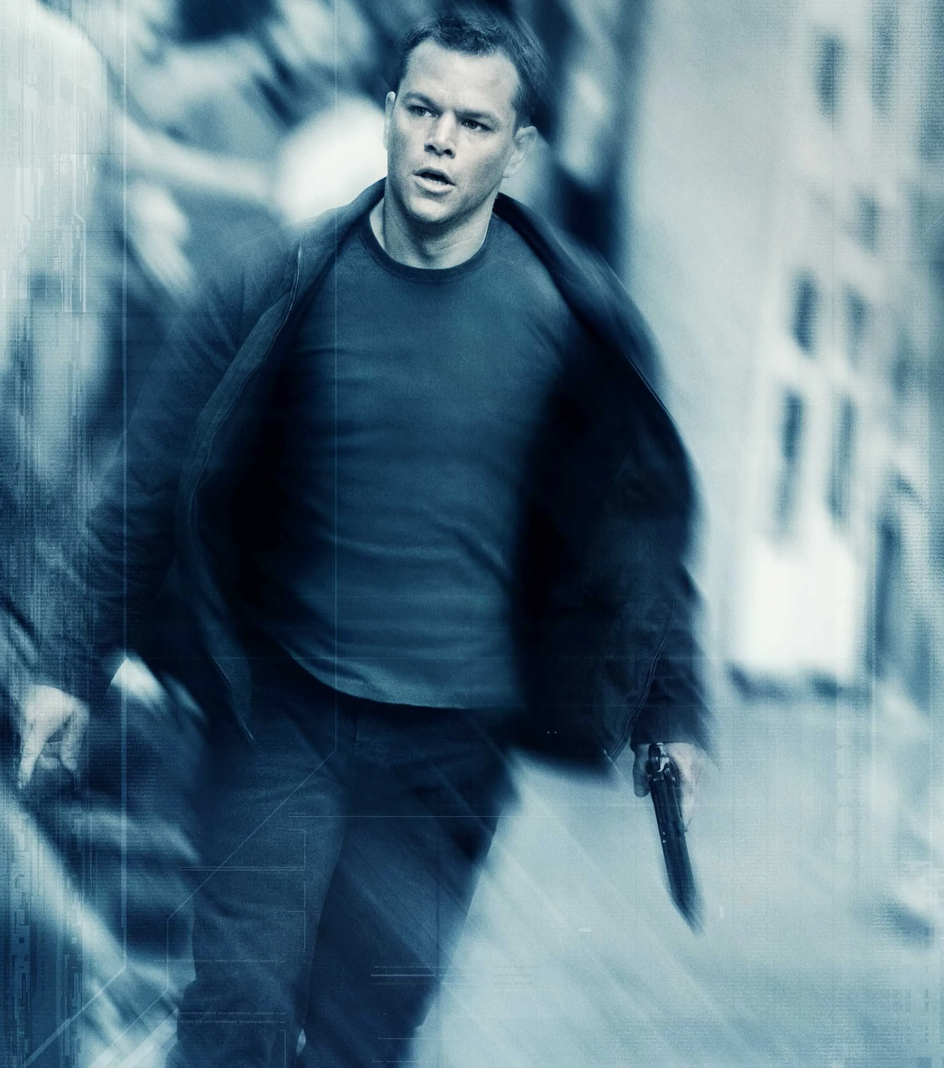 Matt Damon in The Bourne Ultimatum (2007)