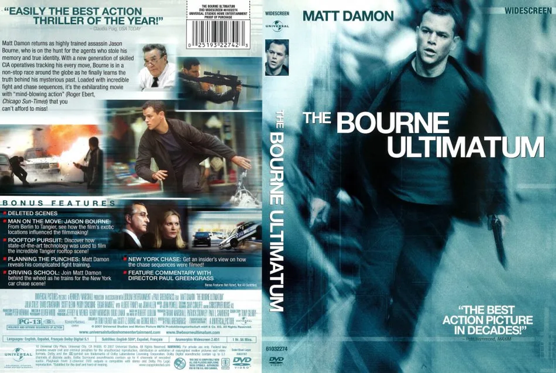 Joan Allen, Matt Damon, David Strathairn, Albert Finney, Edgar Ramírez, and Joey Ansah in The Bourne Ultimatum (2007)