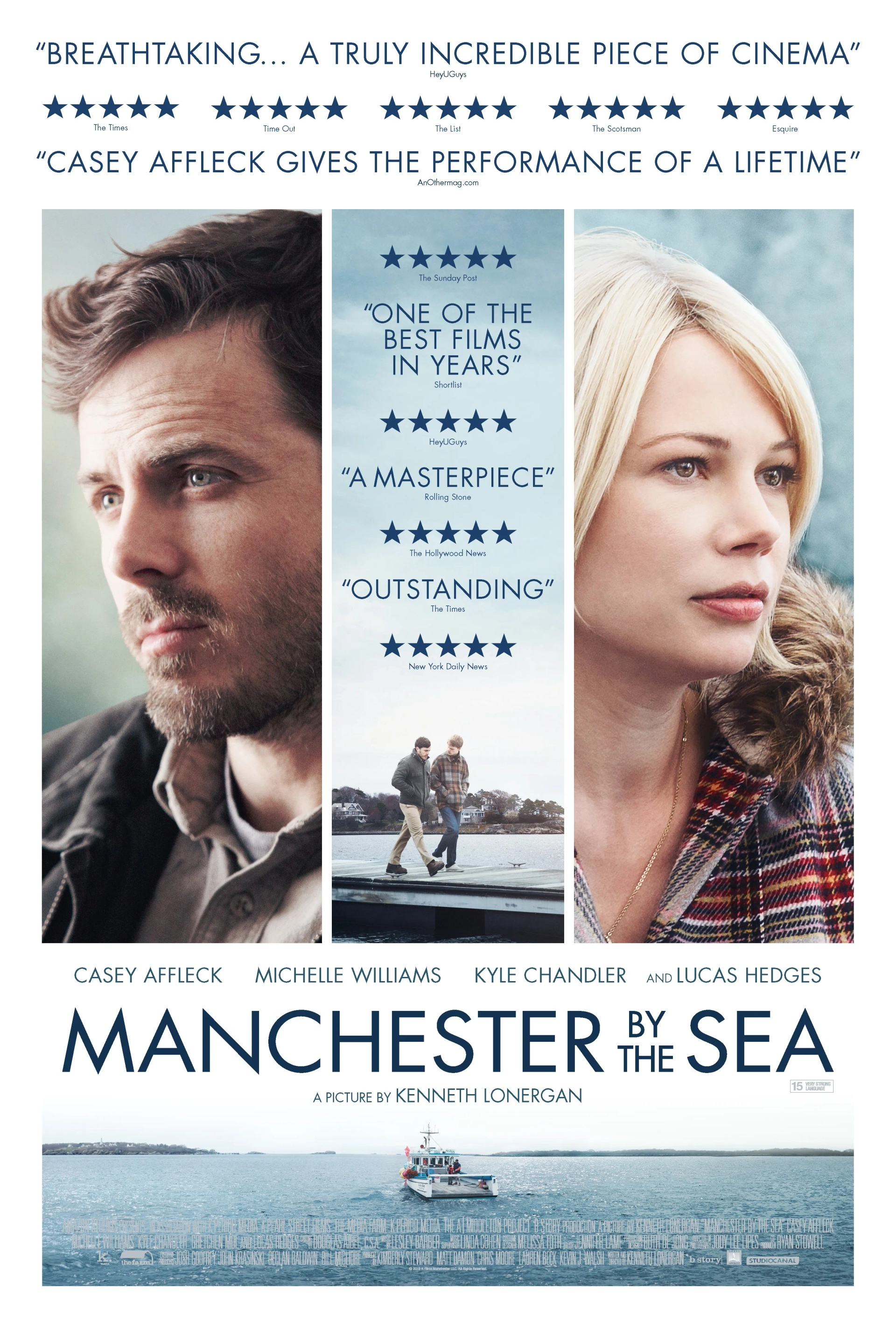 Casey Affleck and Michelle Williams in Manchester by the Sea (2016)