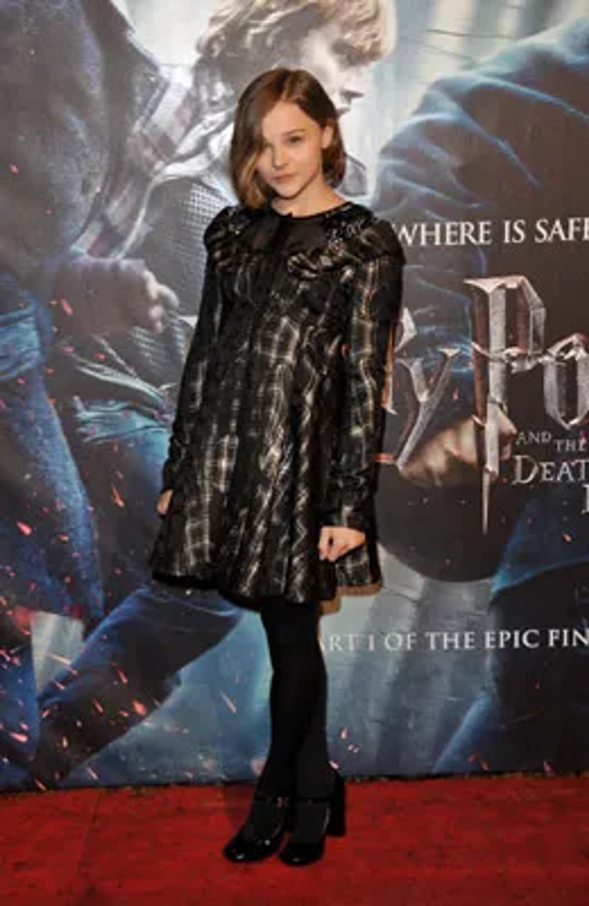 Chloë Grace Moretz at an event for Harry Potter and the Deathly Hallows: Part 1 (2010)