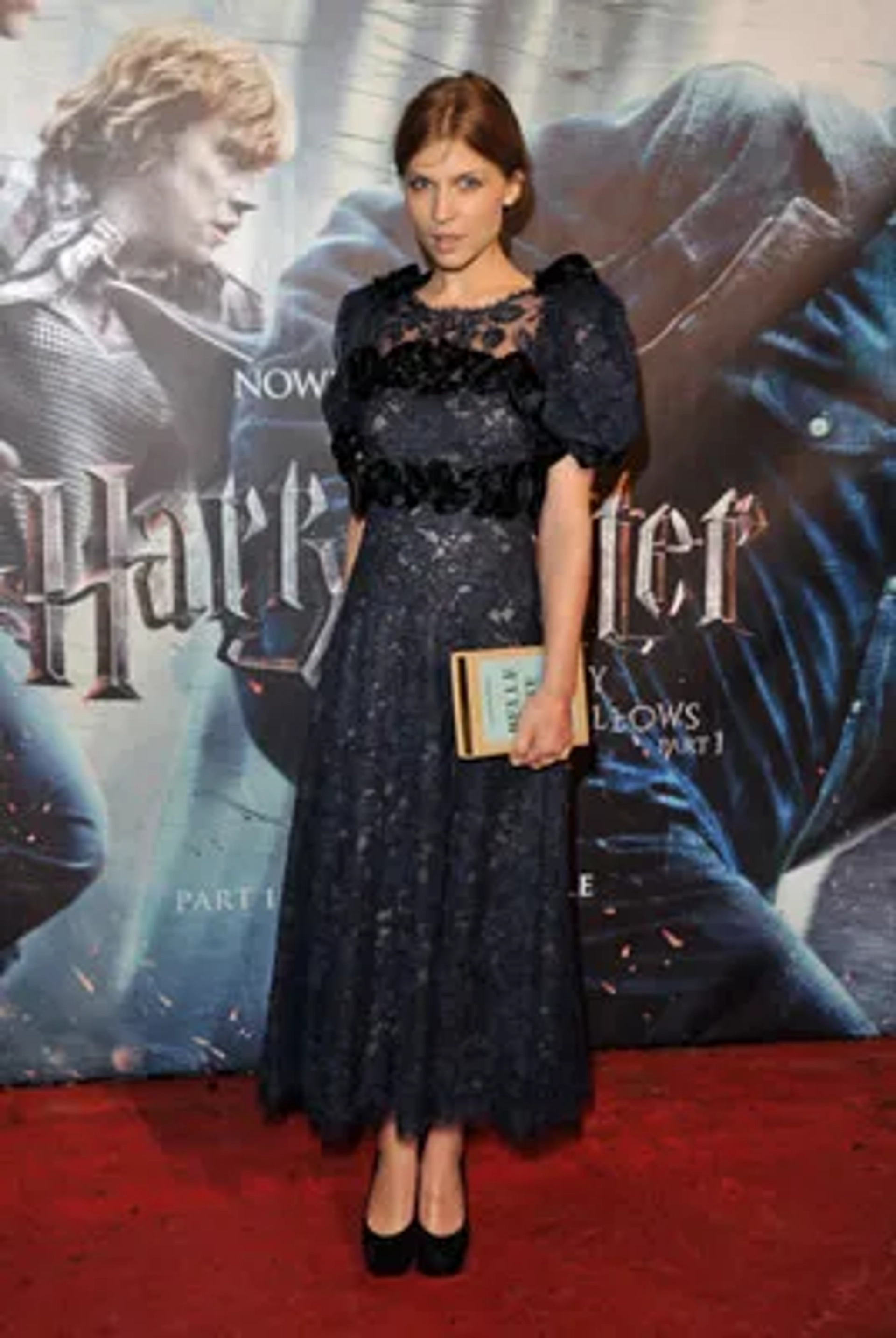 Clémence Poésy at an event for Harry Potter and the Deathly Hallows: Part 1 (2010)