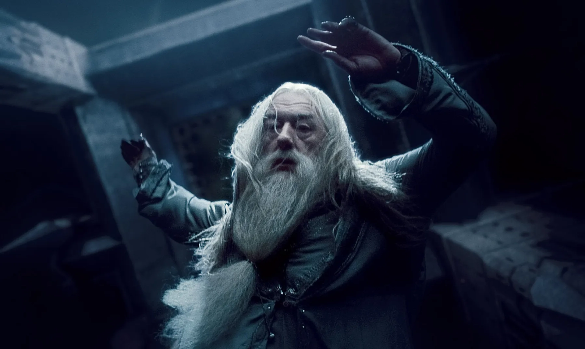 Michael Gambon in Harry Potter and the Half-Blood Prince (2009)