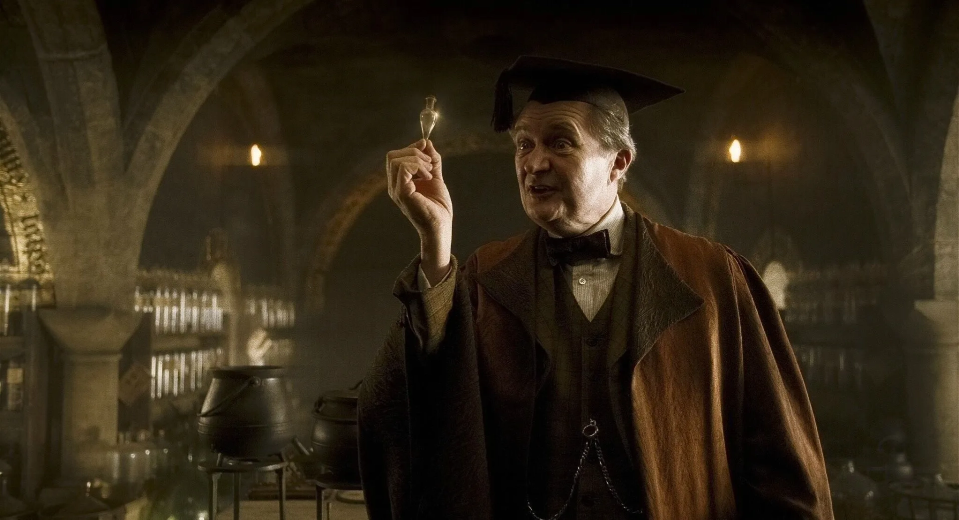 Jim Broadbent in Harry Potter and the Half-Blood Prince (2009)