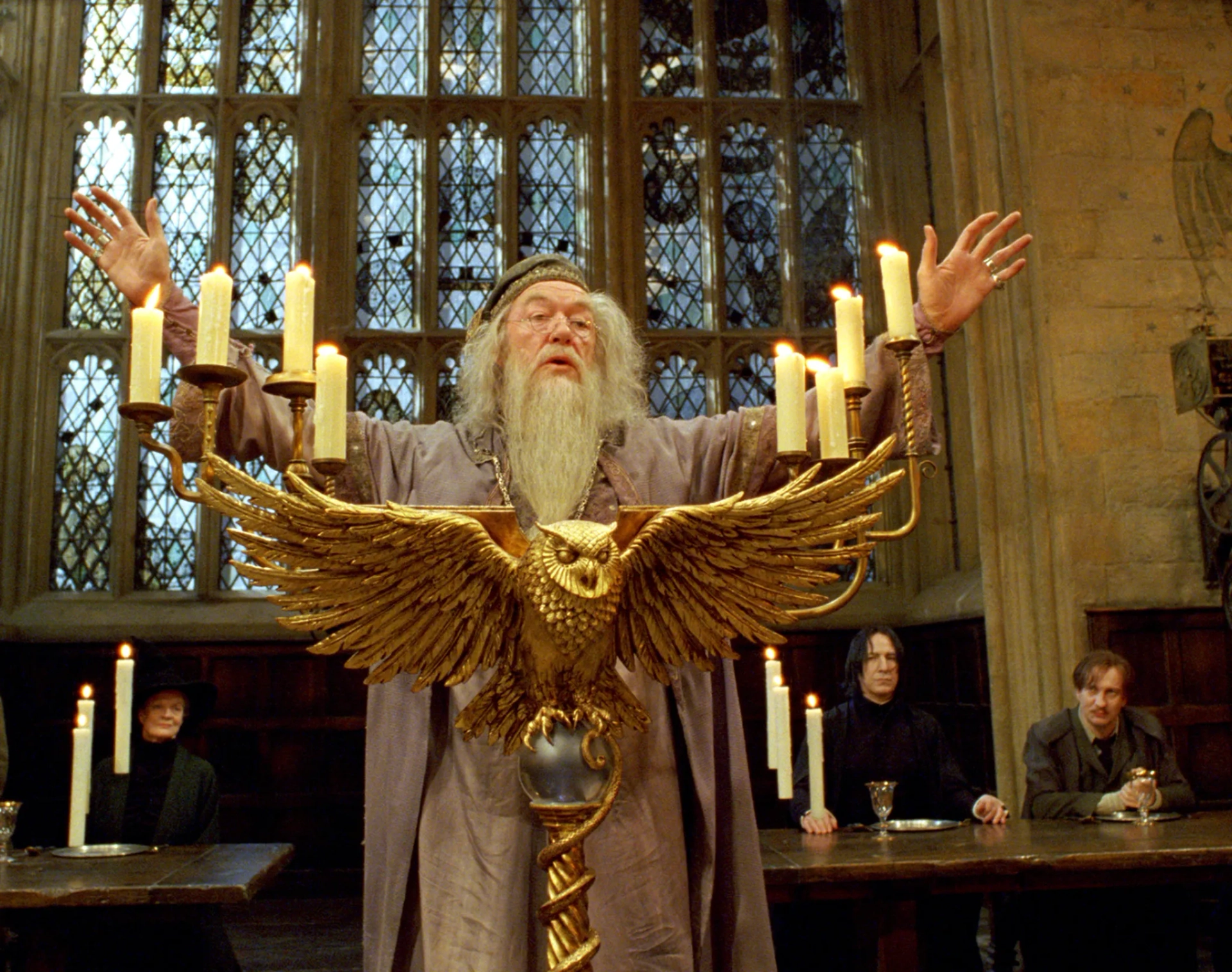 Michael Gambon in Harry Potter and the Prisoner of Azkaban (2004)