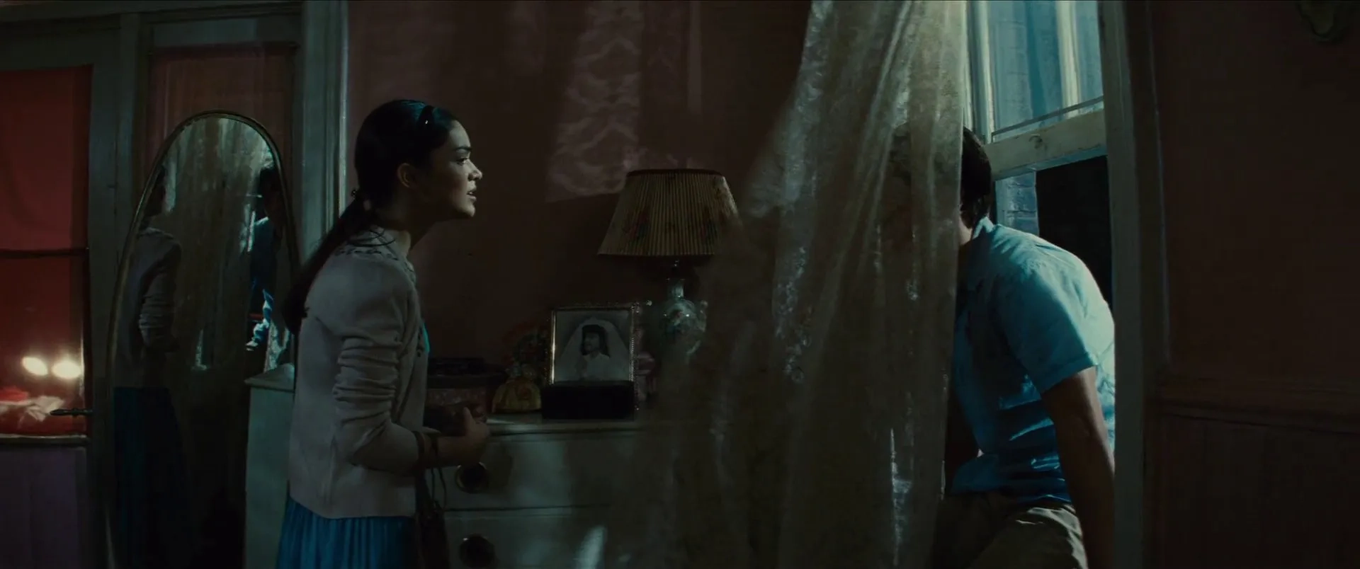 Rachel Zegler and Ansel Elgort in West Side Story (2021)