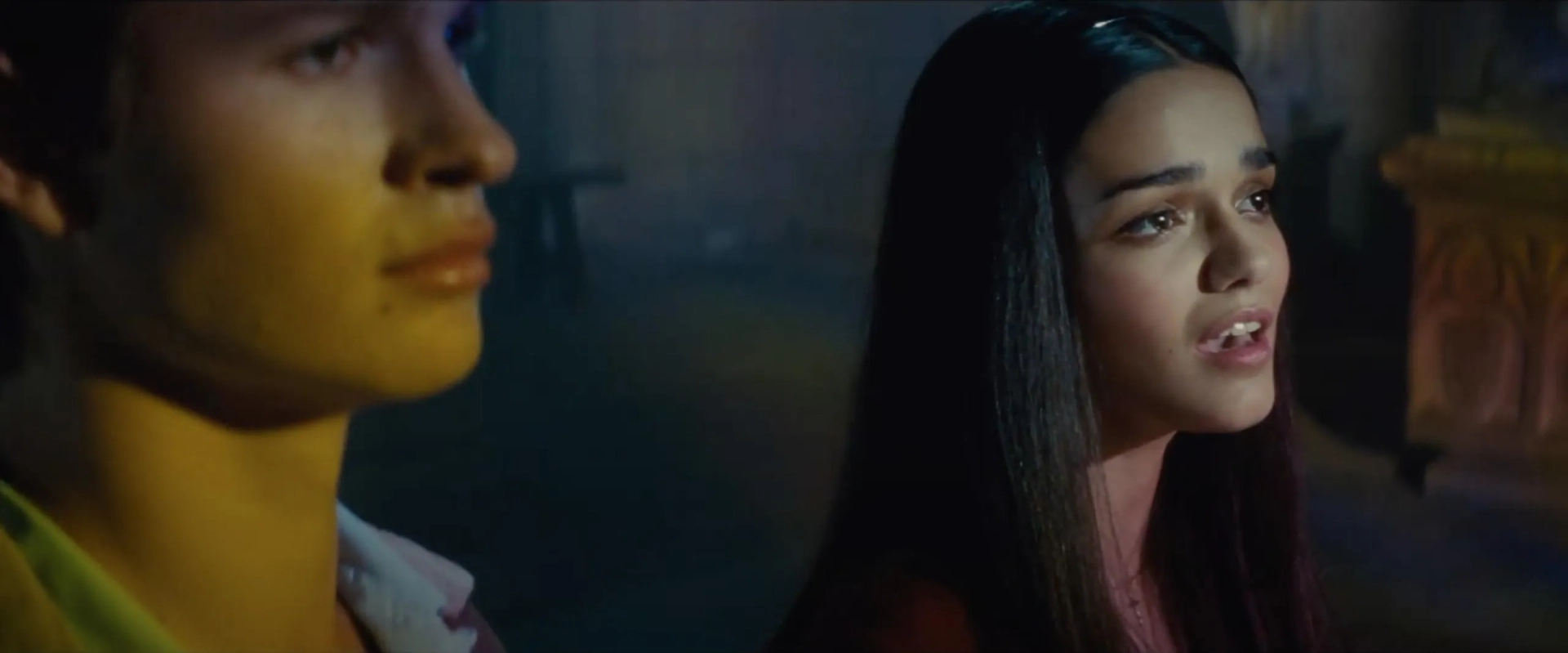 Rachel Zegler and Ansel Elgort in West Side Story (2021)