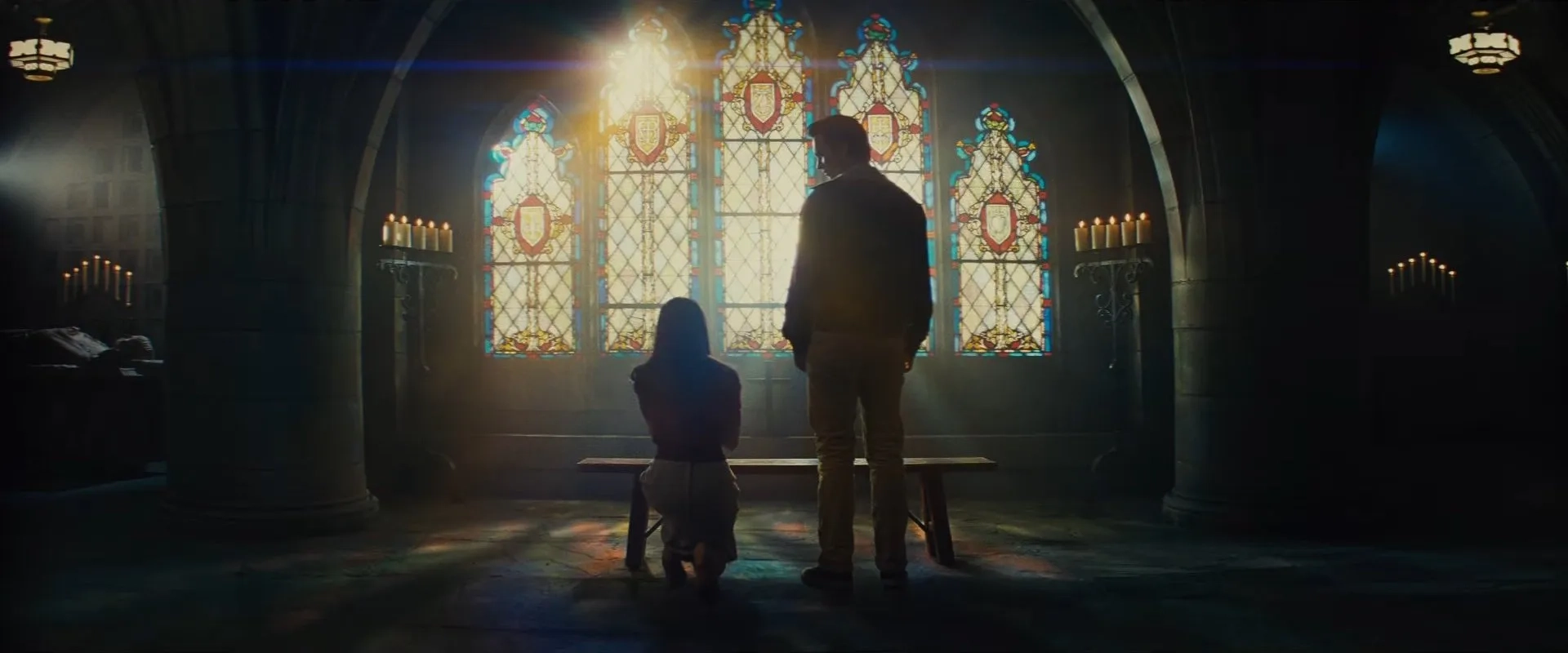 Rachel Zegler and Ansel Elgort in West Side Story (2021)