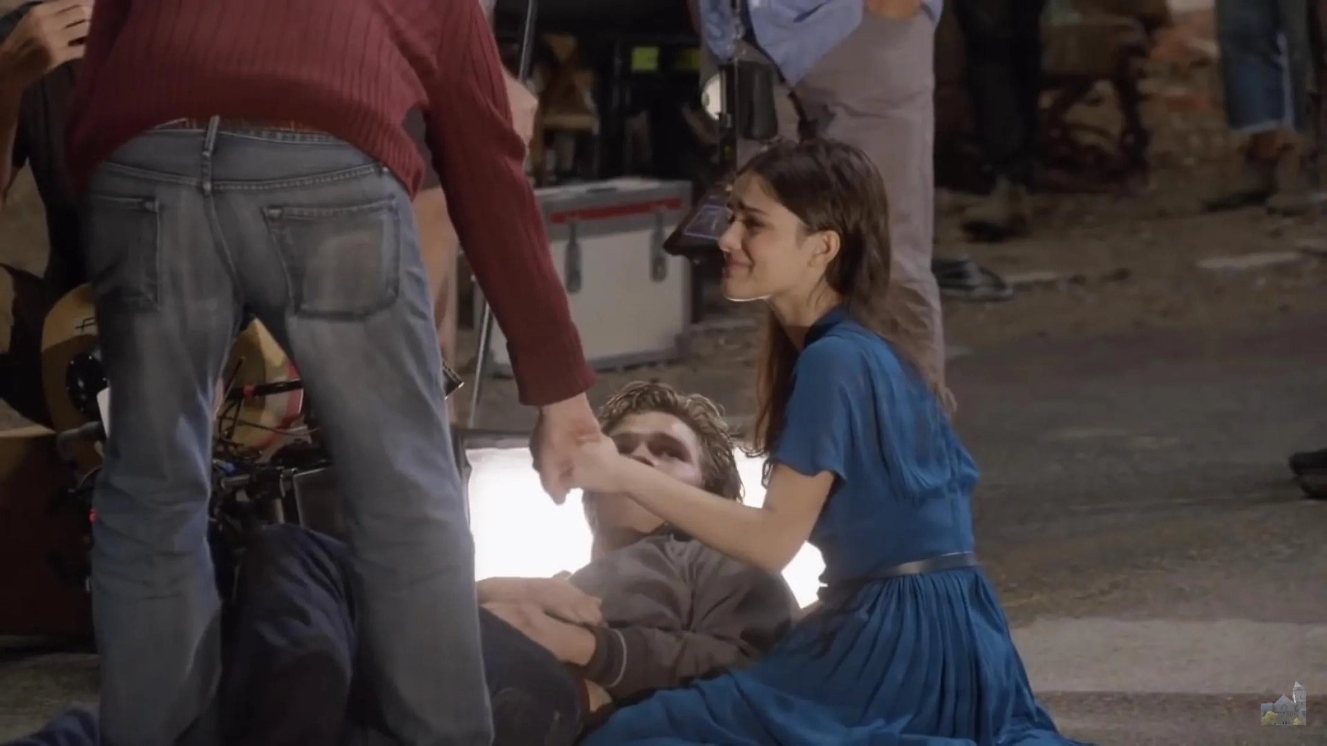 Rachel Zegler and Ansel Elgort in West Side Story (2021)