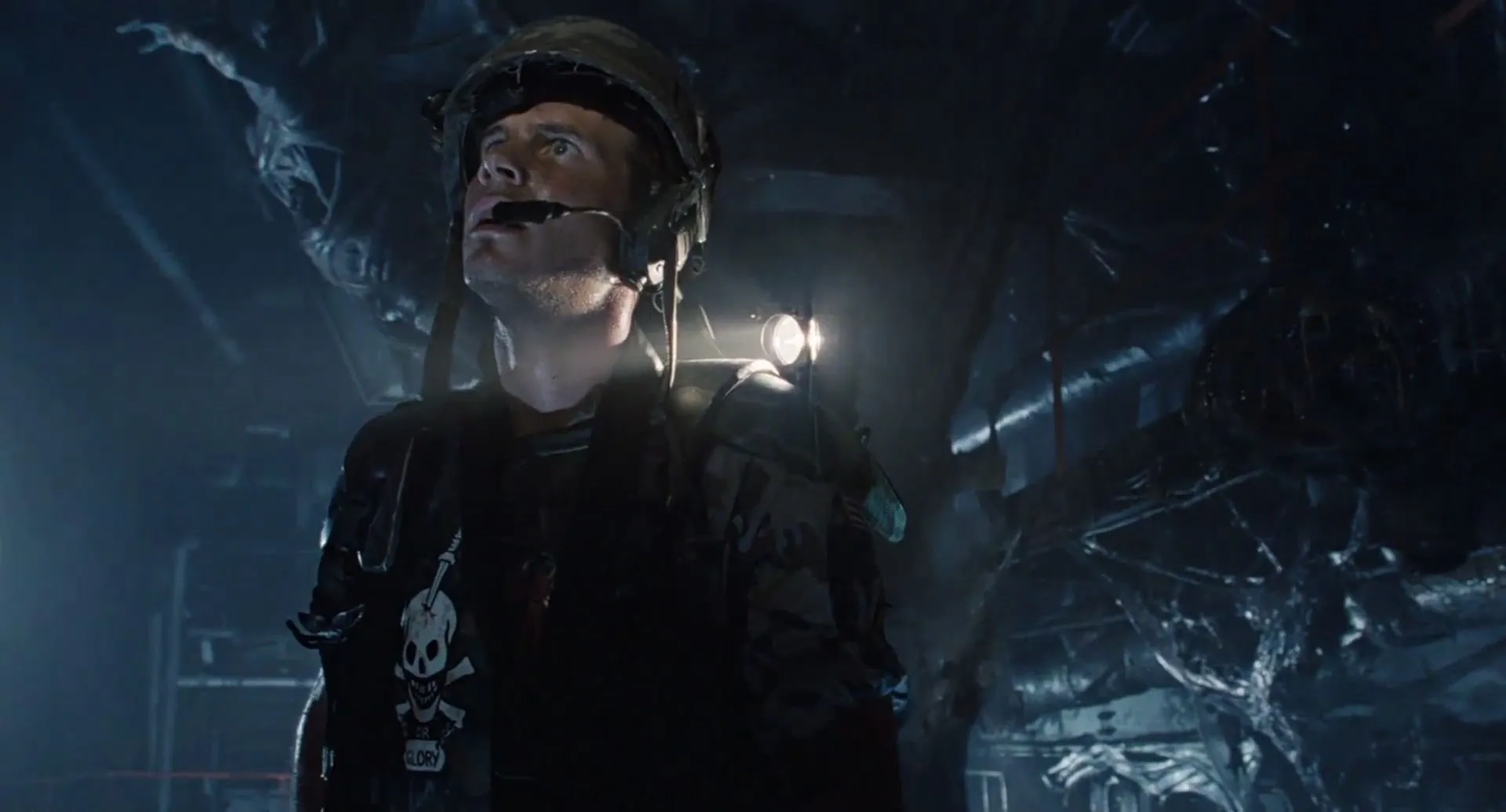 Bill Paxton in Aliens (1986)