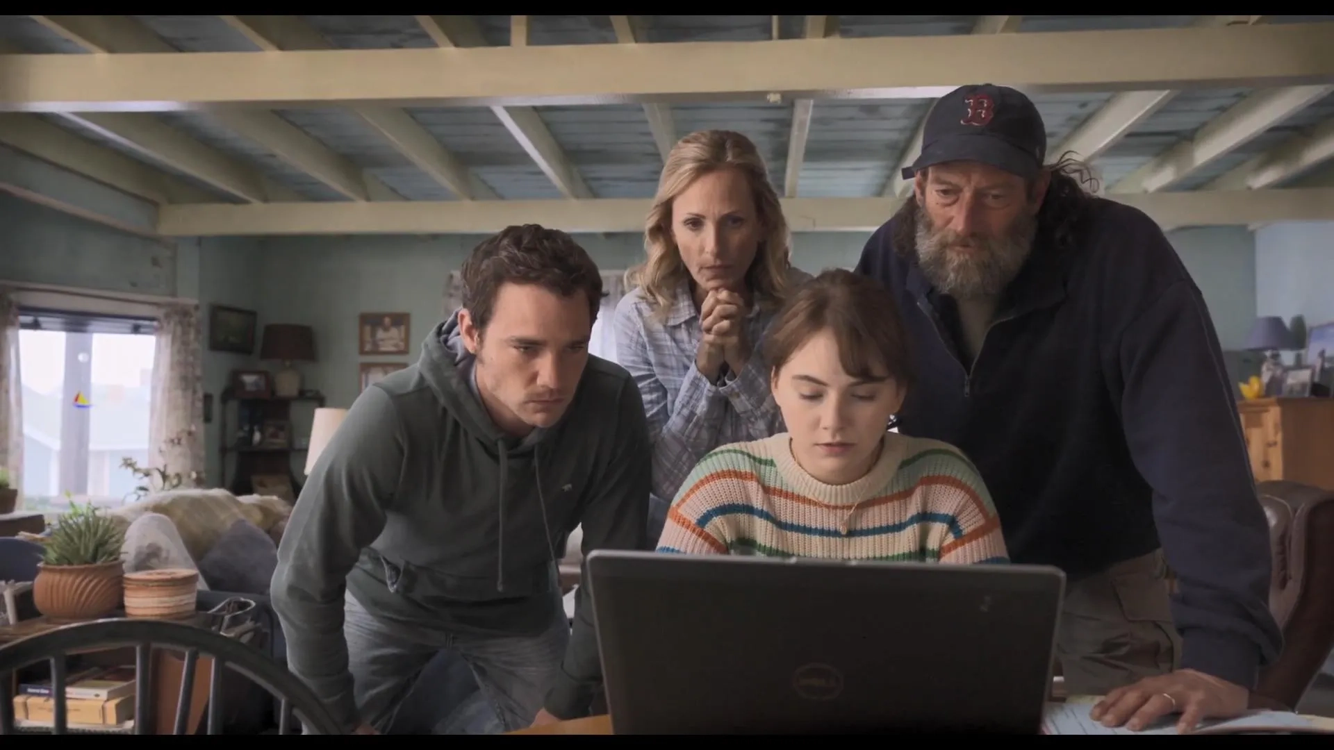 Marlee Matlin, Troy Kotsur, Daniel Durant, and Emilia Jones in CODA (2021)