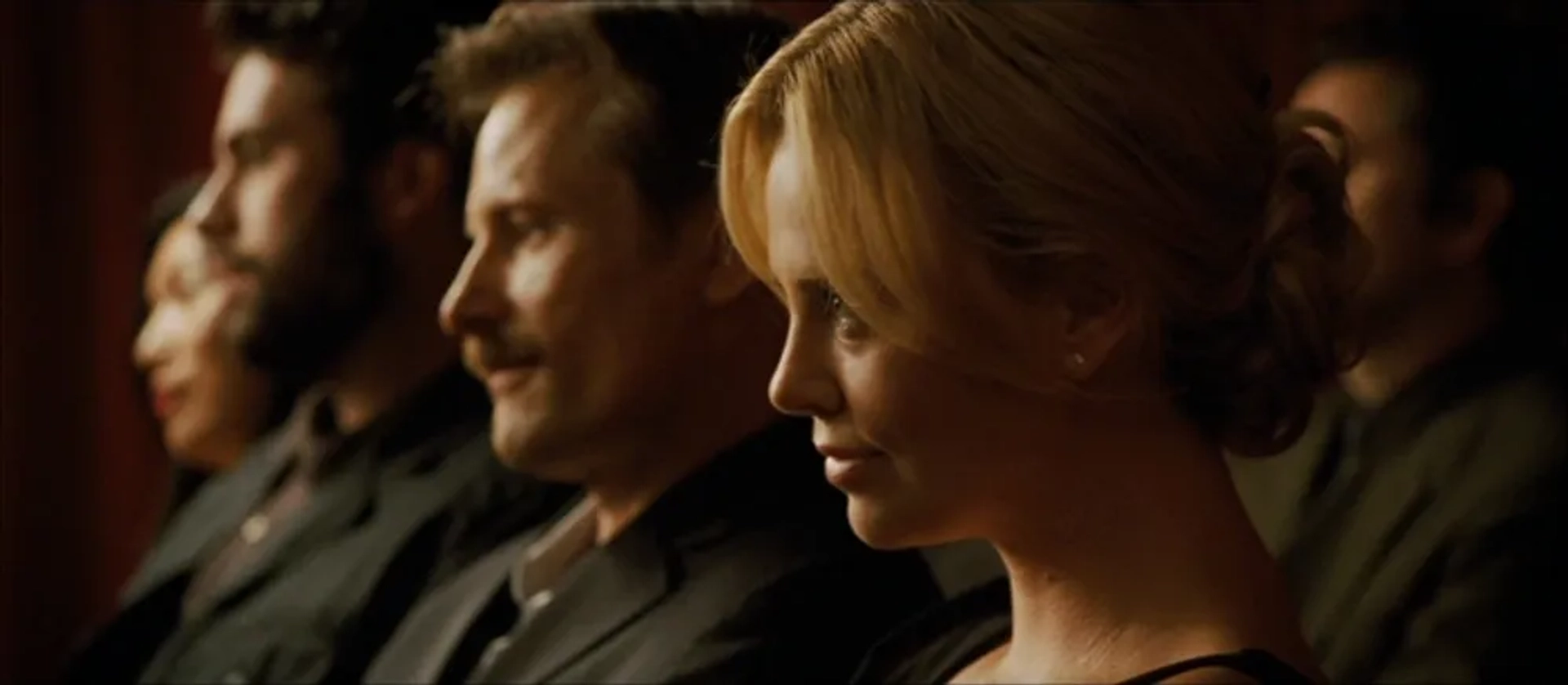 Charlize Theron and Viggo Mortensen in The Road (2009)