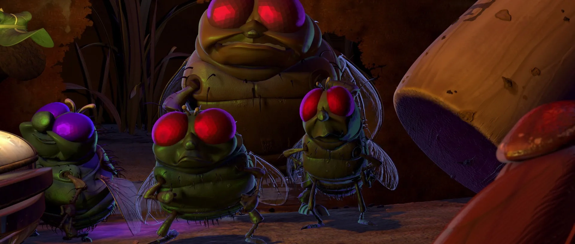 Jack Angel and Phil Proctor in A Bug's Life (1998)