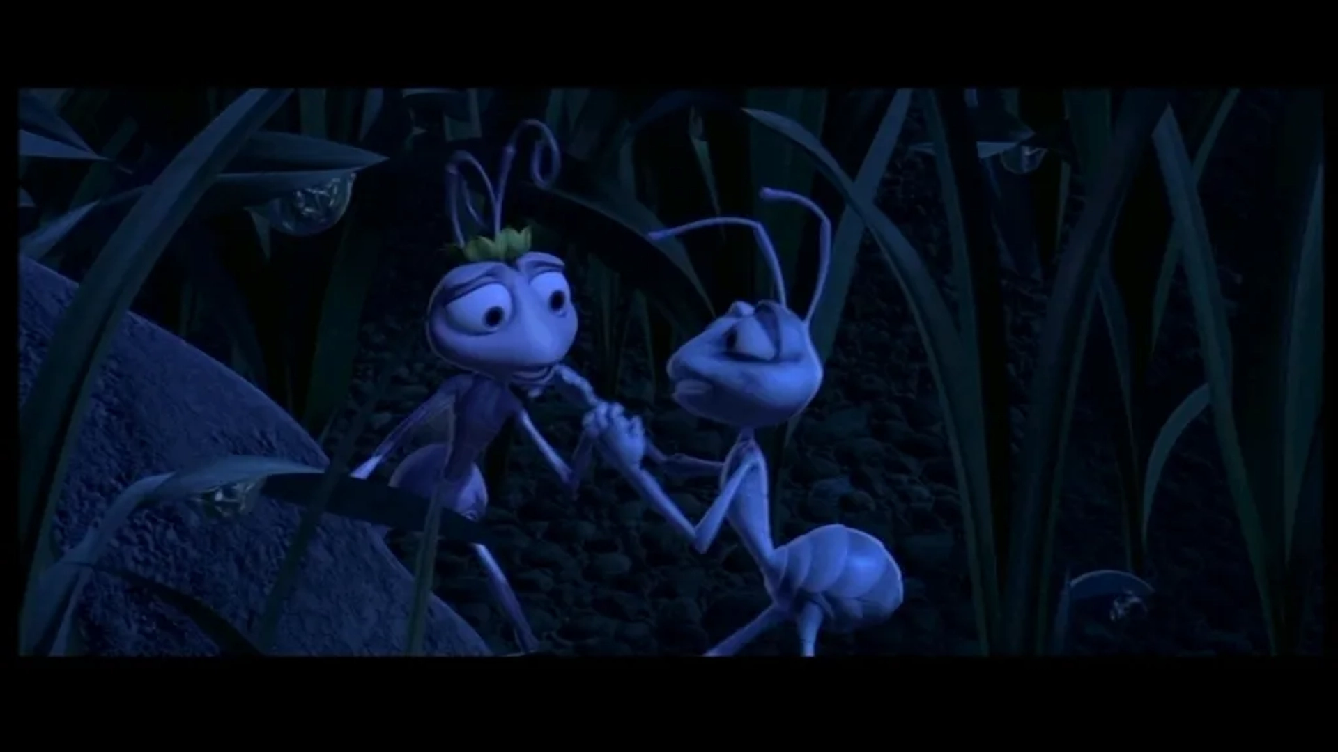 Julia Louis-Dreyfus and David Foley in A Bug's Life (1998)