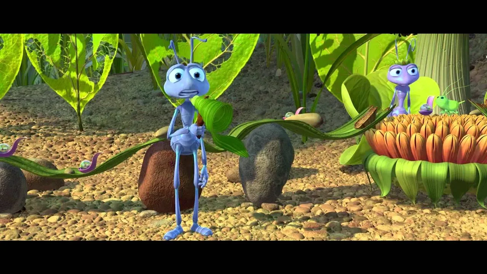 Julia Louis-Dreyfus and David Foley in A Bug's Life (1998)