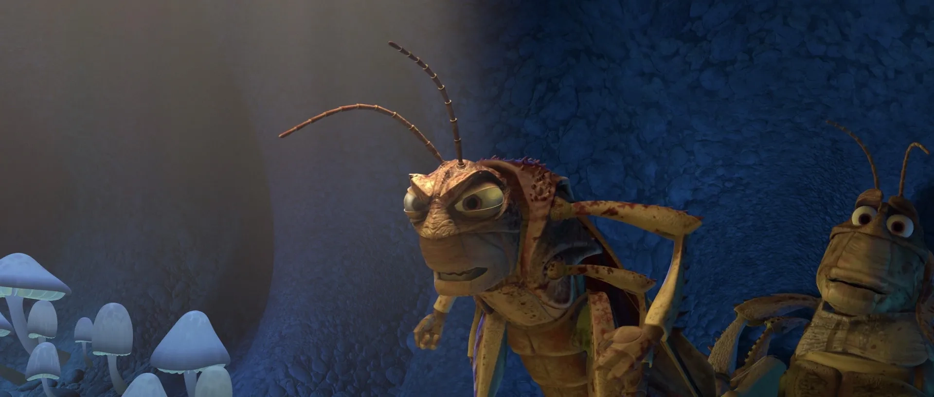 Kevin Spacey and Richard Kind in A Bug's Life (1998)