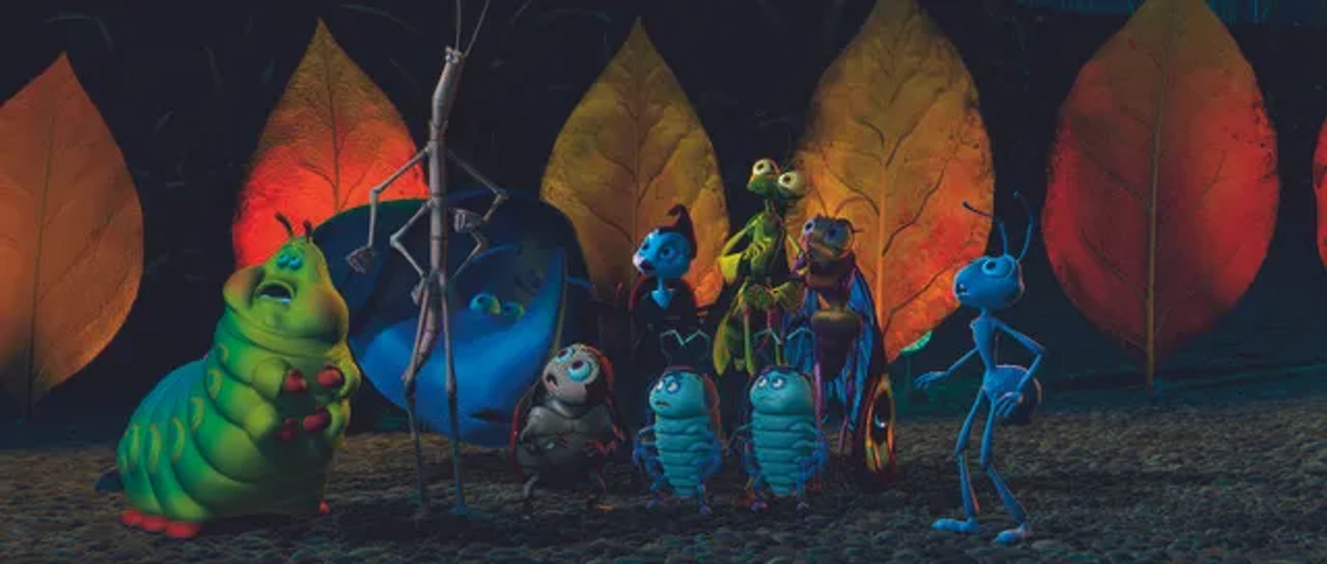 Bonnie Hunt, David Hyde Pierce, Madeline Kahn, Denis Leary, David Foley, Brad Garrett, Jonathan Harris, Michael McShane, and Joe Ranft in A Bug's Life (1998)