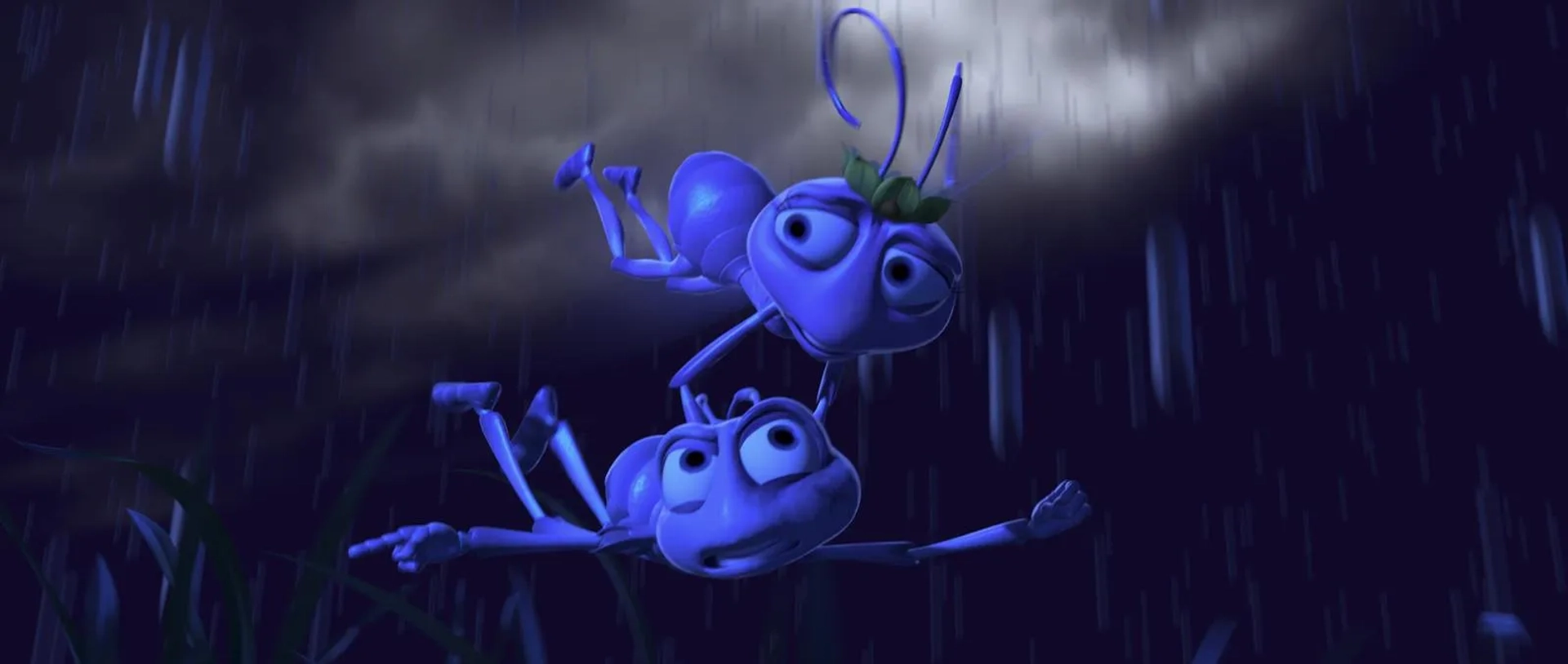 Julia Louis-Dreyfus and David Foley in A Bug's Life (1998)