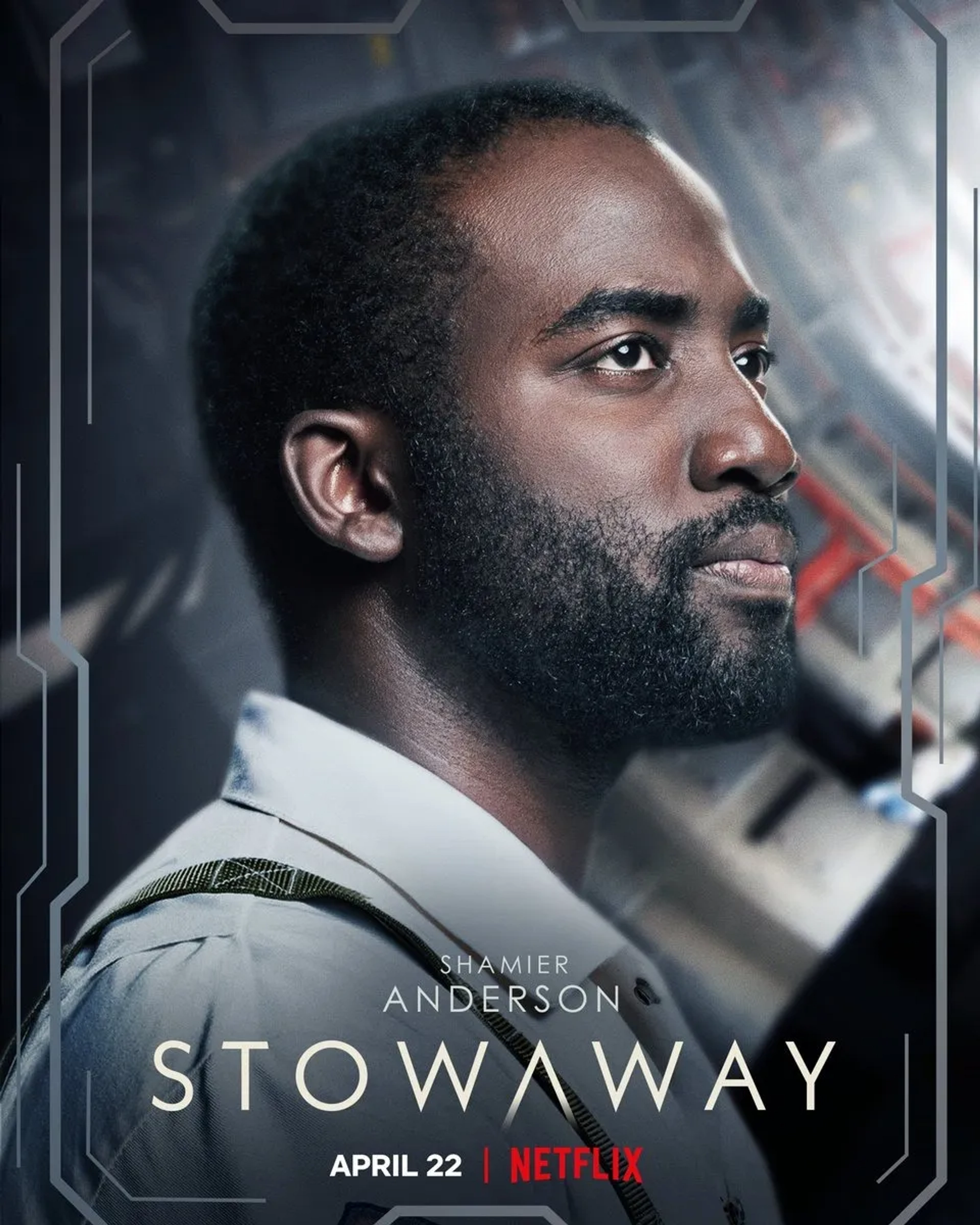 Shamier Anderson in Stowaway (2021)