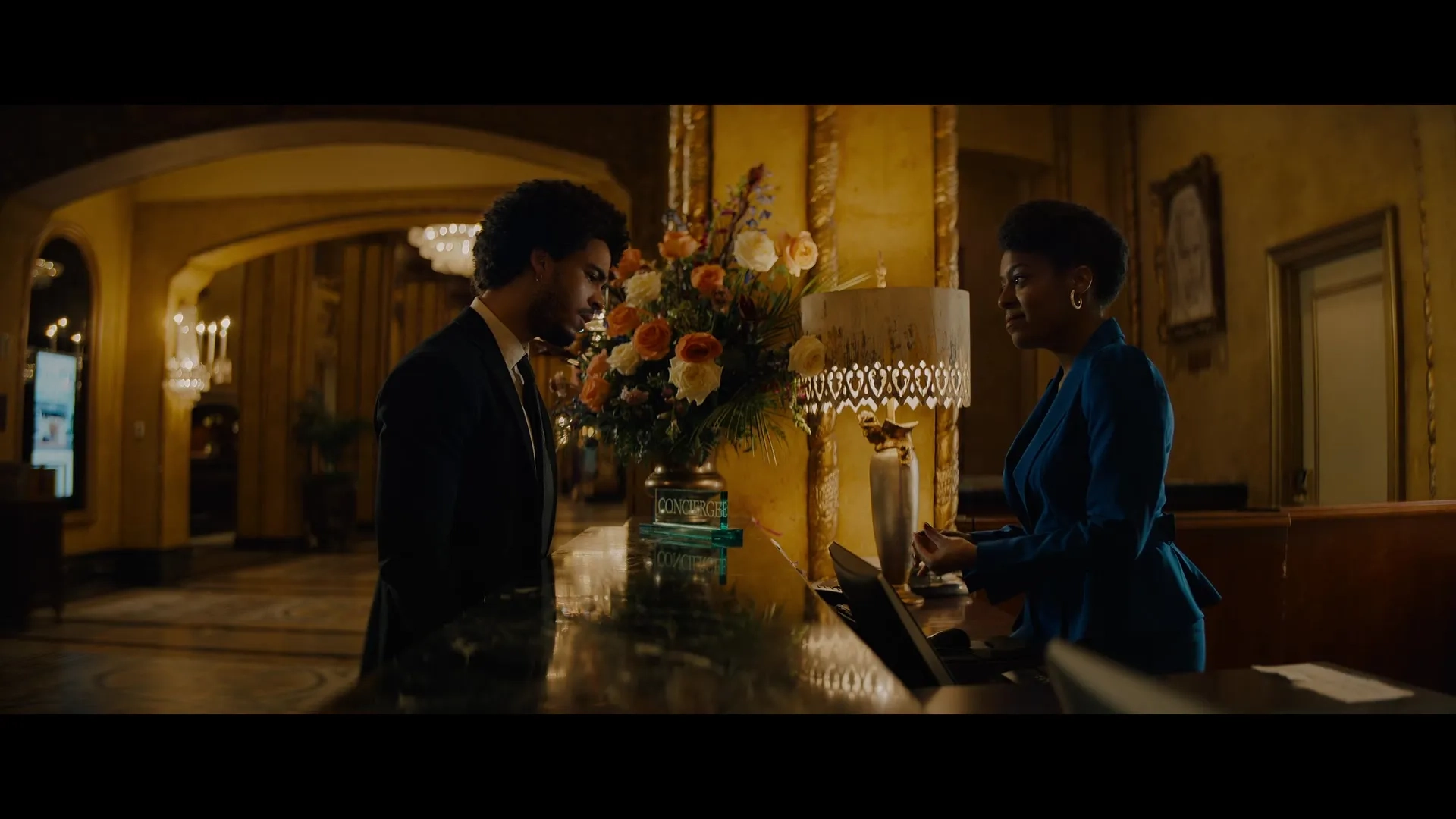 Devyn A. Tyler and Jorge Lendeborg Jr. in Night Teeth (2021)