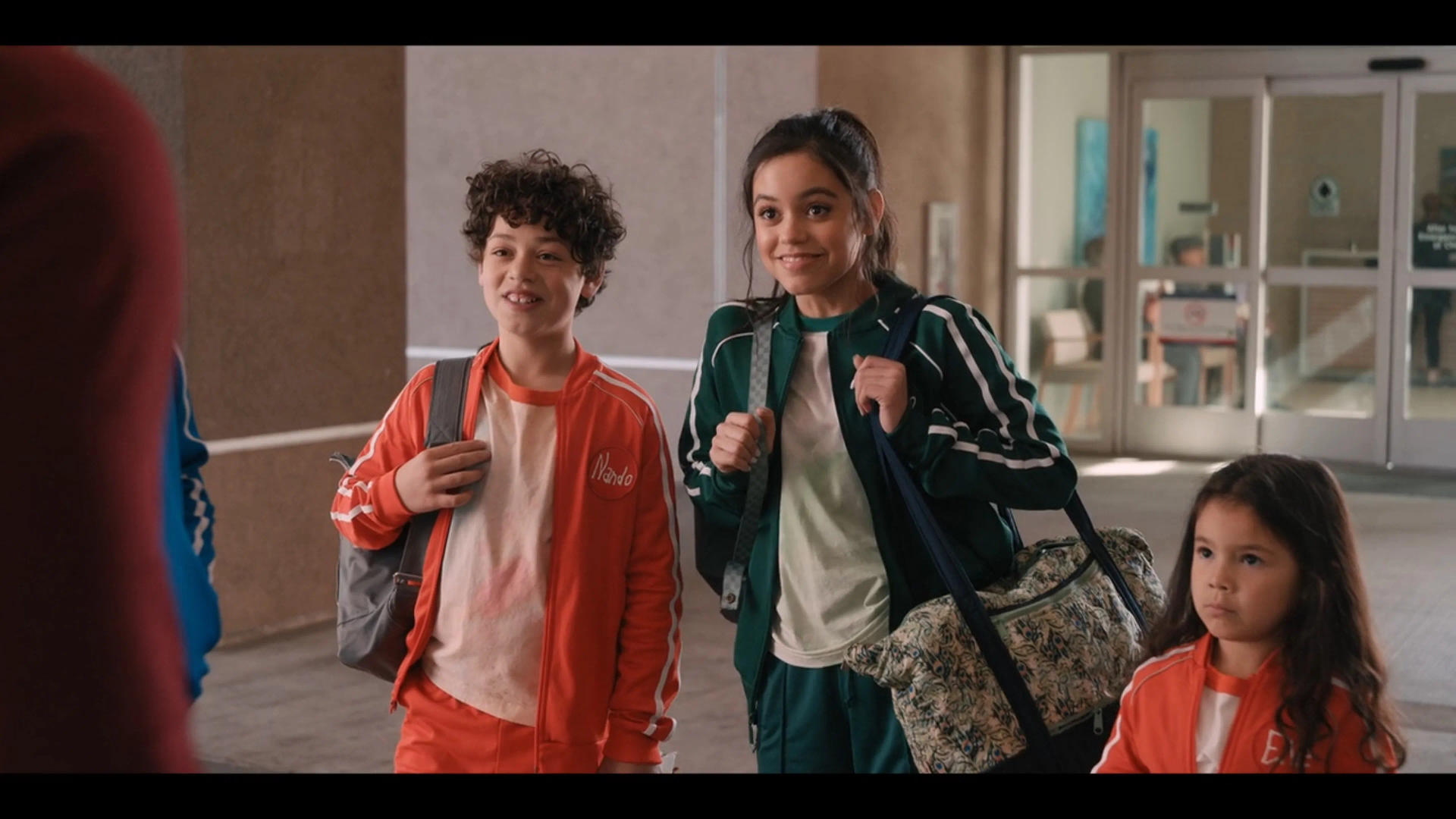 Jenna Ortega, Julian Lerner, and Everly Carganilla in Yes Day (2021)