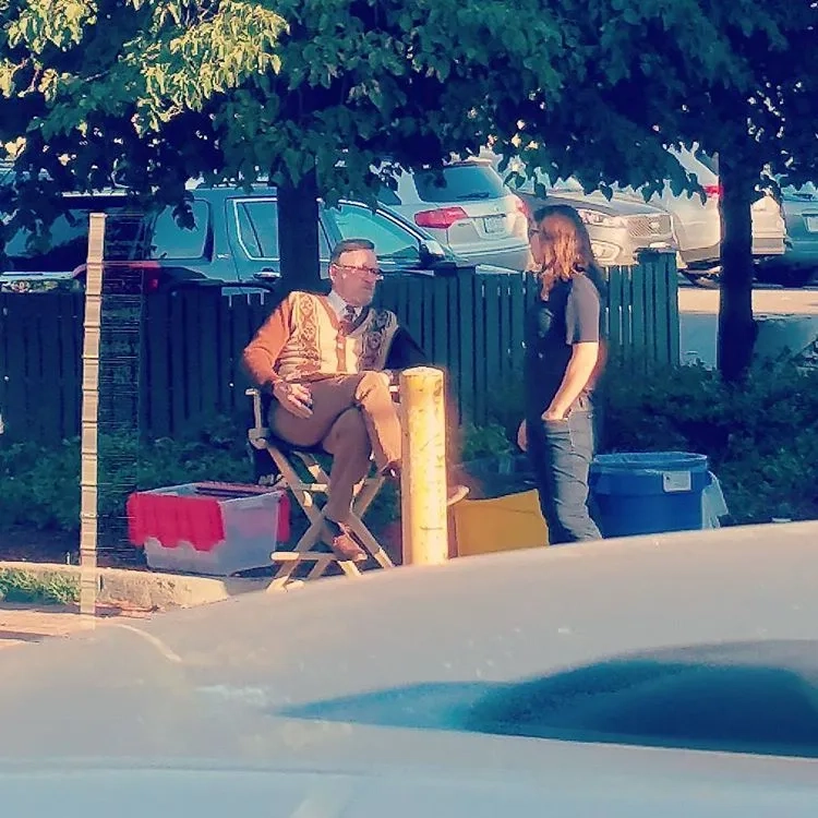 Richard Jenkins and Amanda Richer in The Shape of Water (2017)