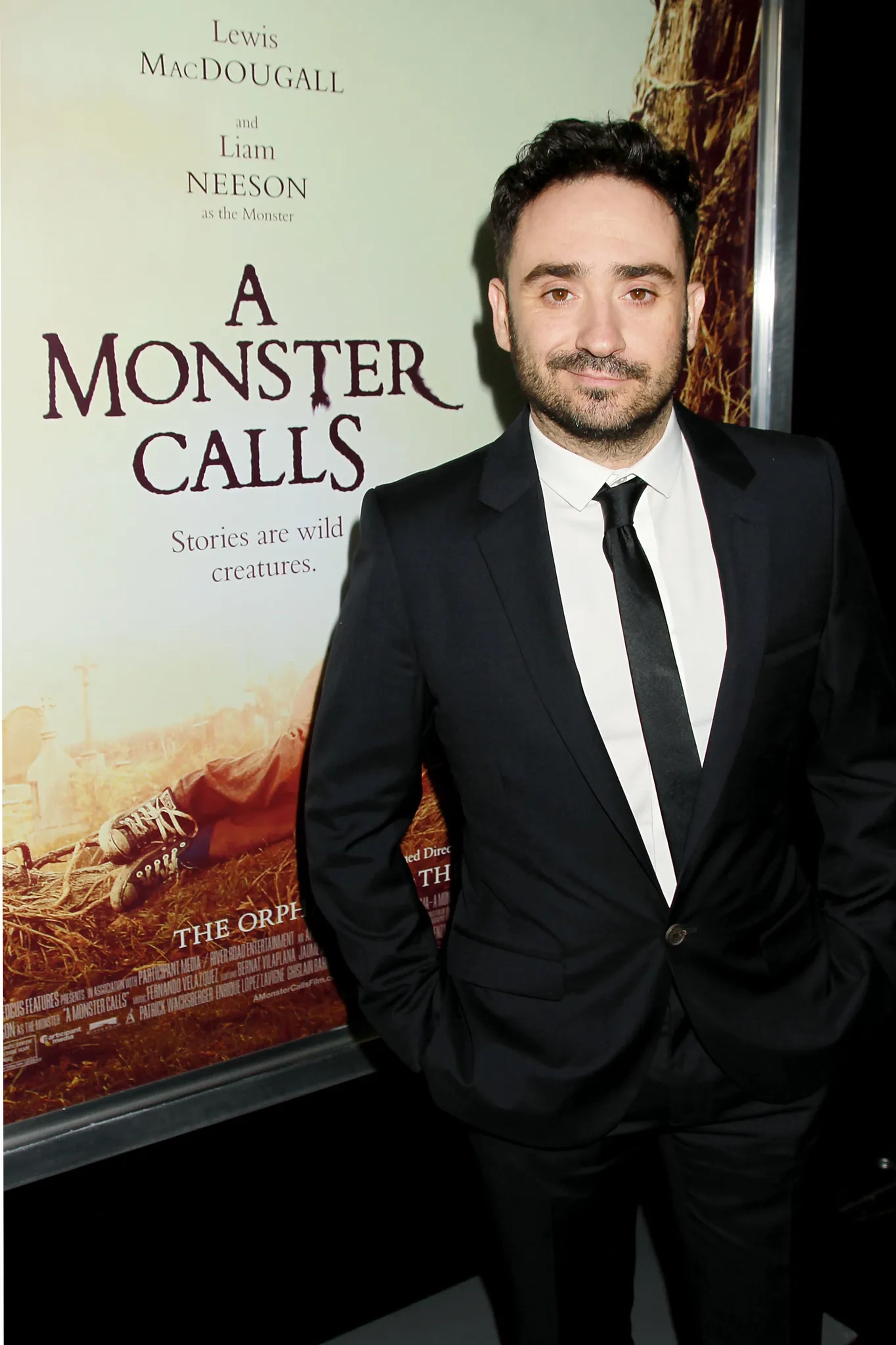 J.A. Bayona at an event for A Monster Calls (2016)