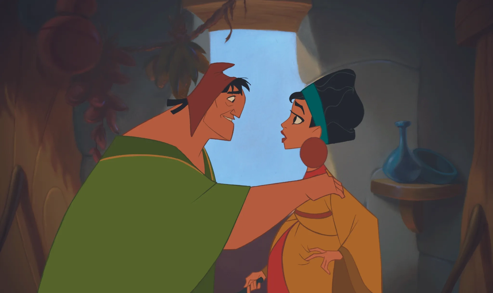 John Goodman and Wendie Malick in The Emperor's New Groove (2000)