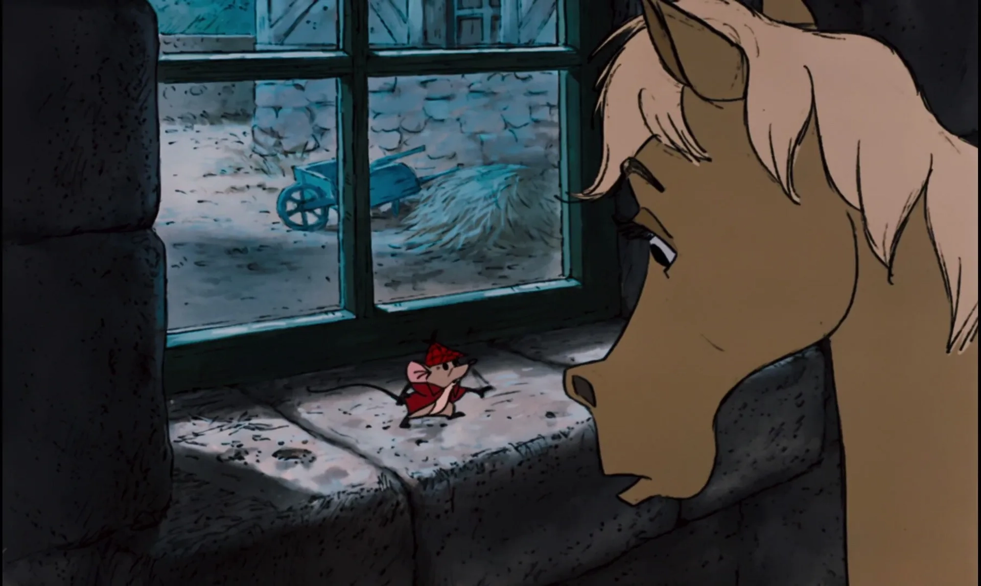 Sterling Holloway and Nancy Kulp in The Aristocats (1970)