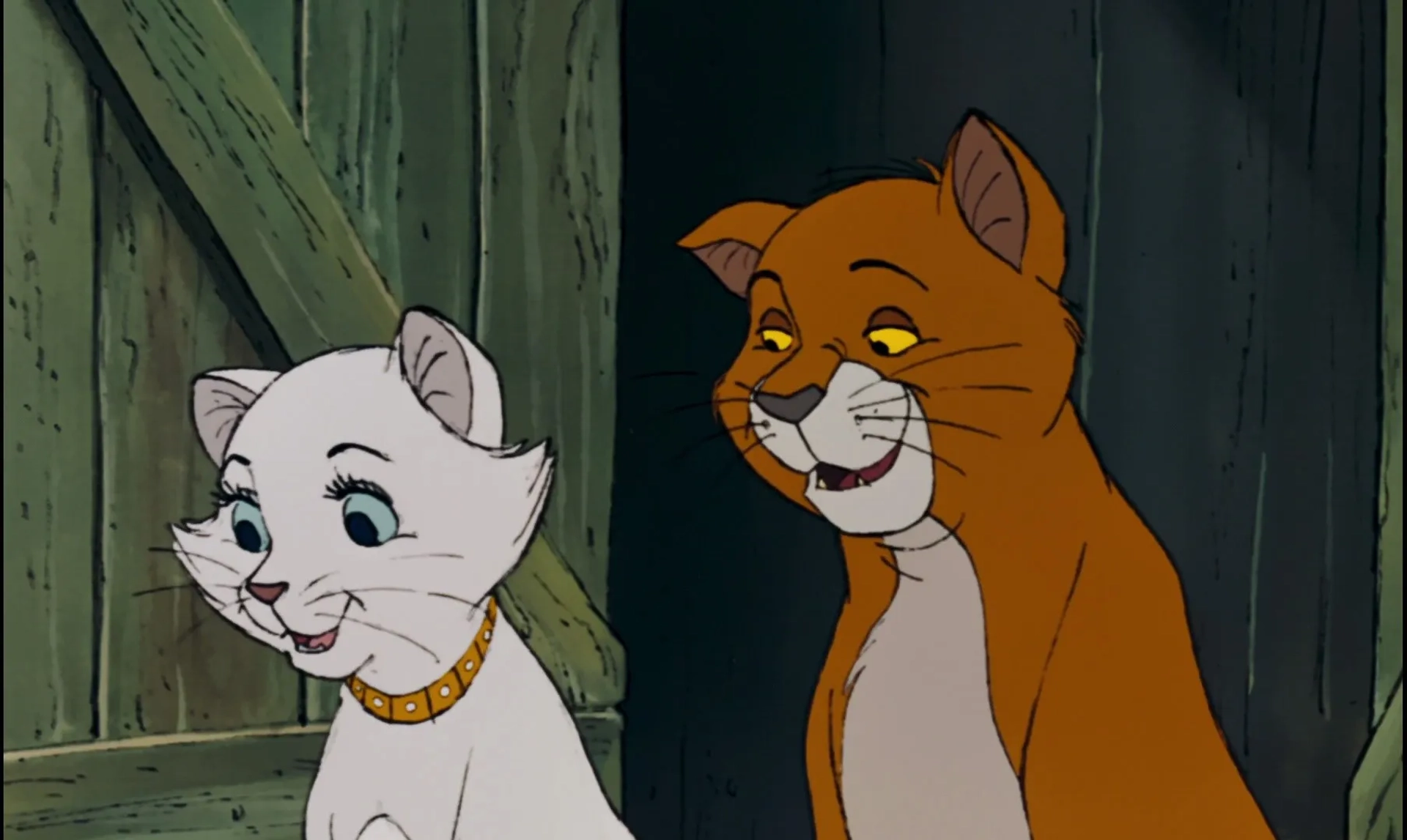 Eva Gabor and Phil Harris in The Aristocats (1970)