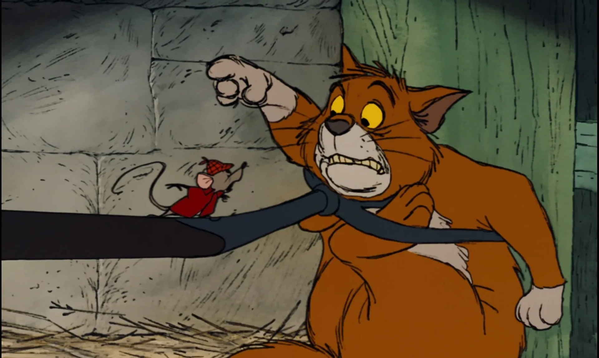 Sterling Holloway and Phil Harris in The Aristocats (1970)