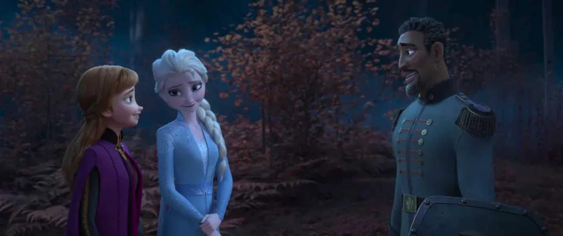 Kristen Bell, Idina Menzel, and Sterling K. Brown in Frozen II (2019)