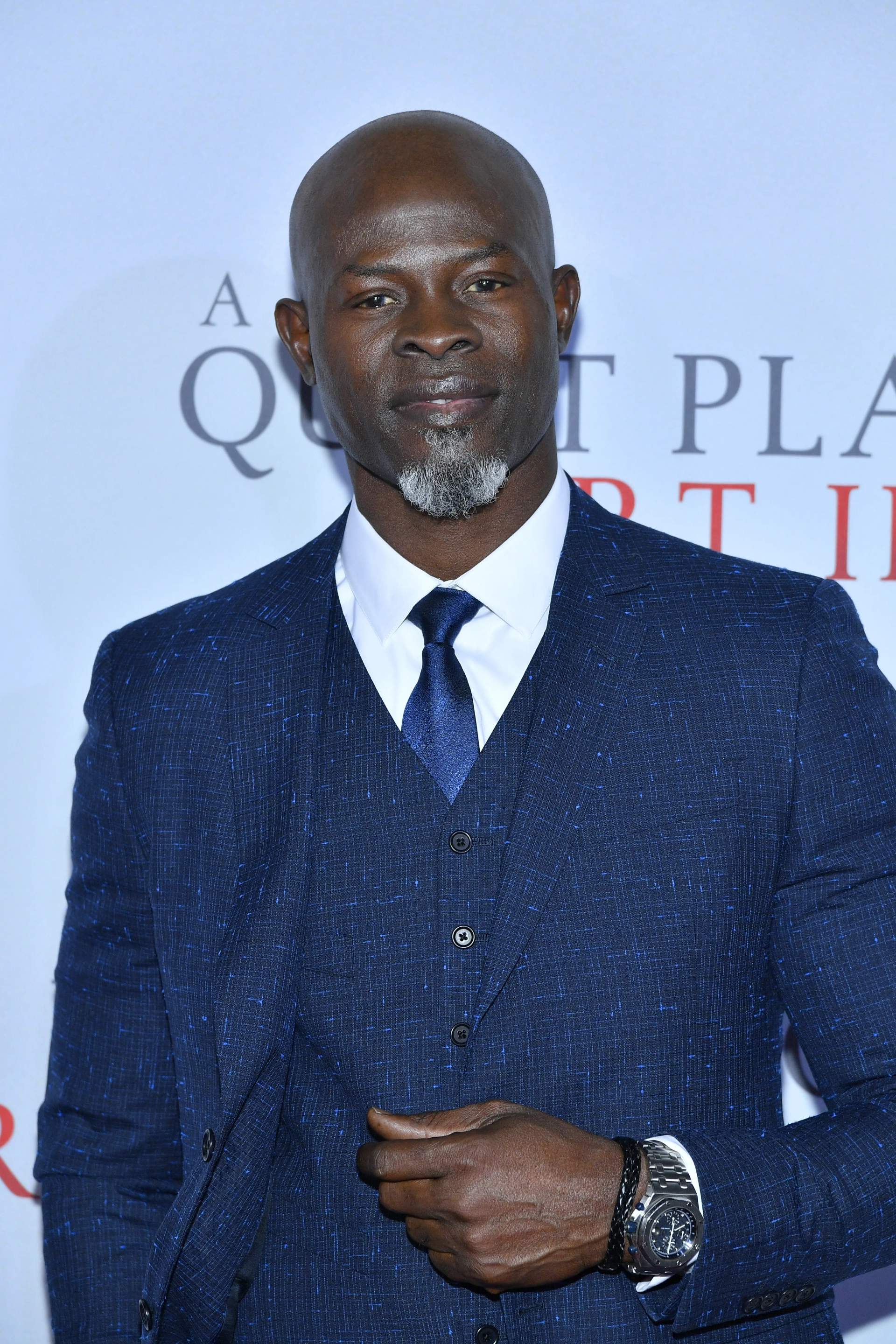 Djimon Hounsou at an event for A Quiet Place Part II (2020)