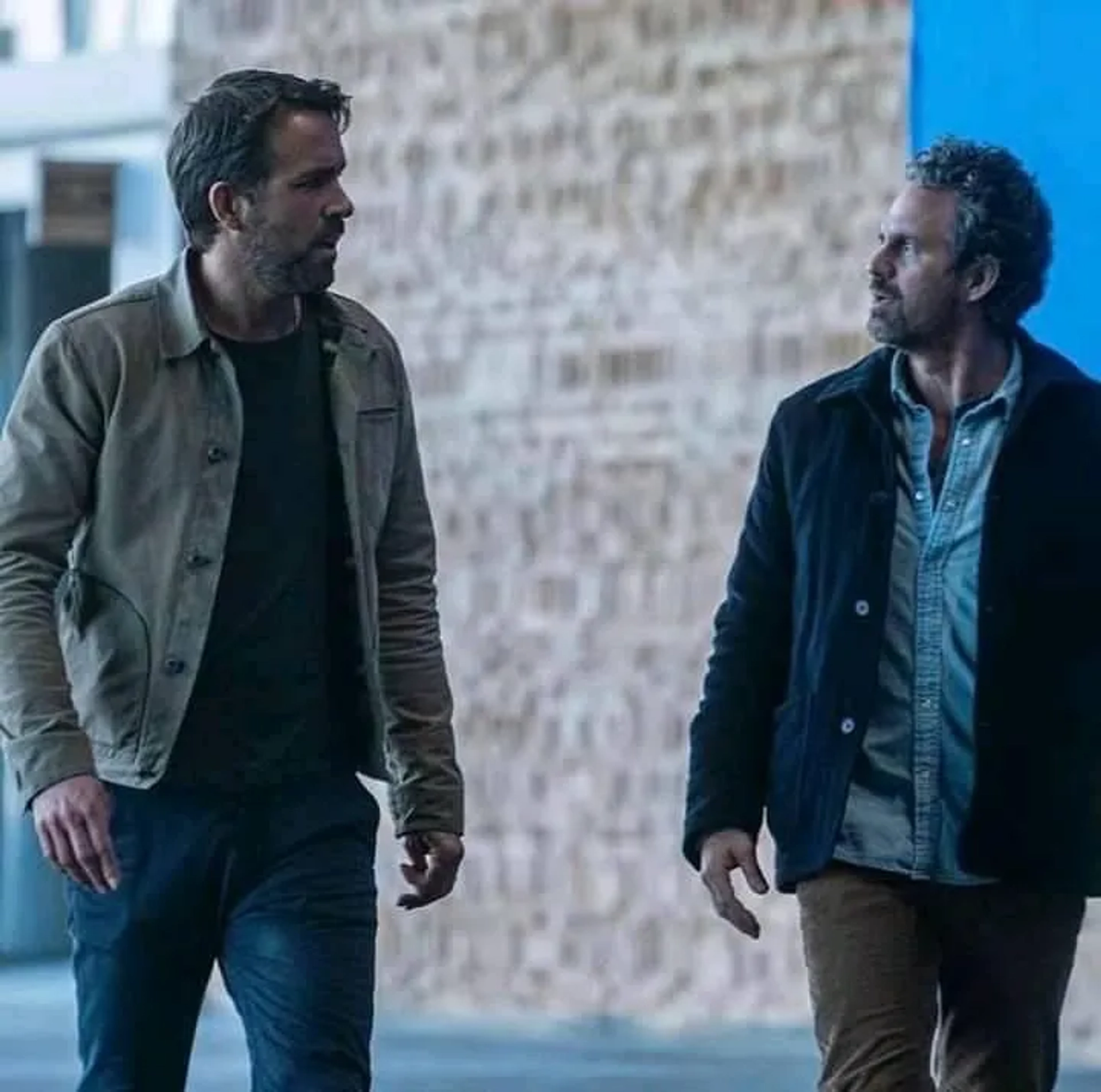 Ryan Reynolds and Mark Ruffalo in The Adam Project (2022)