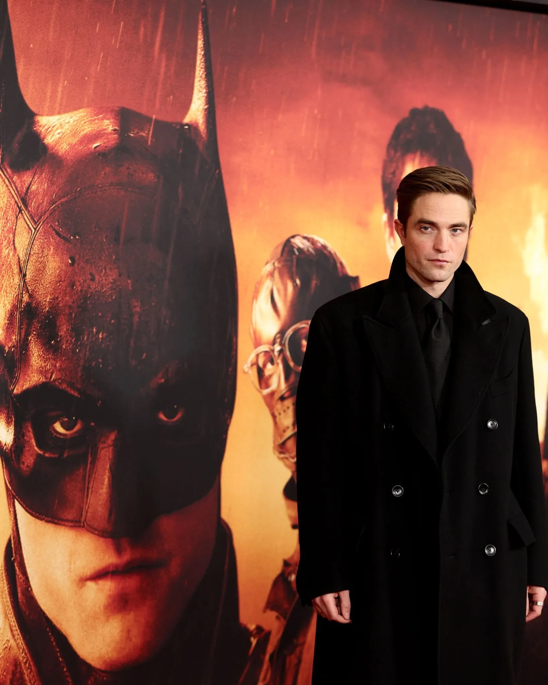 Robert Pattinson at an event for The Batman (2022)