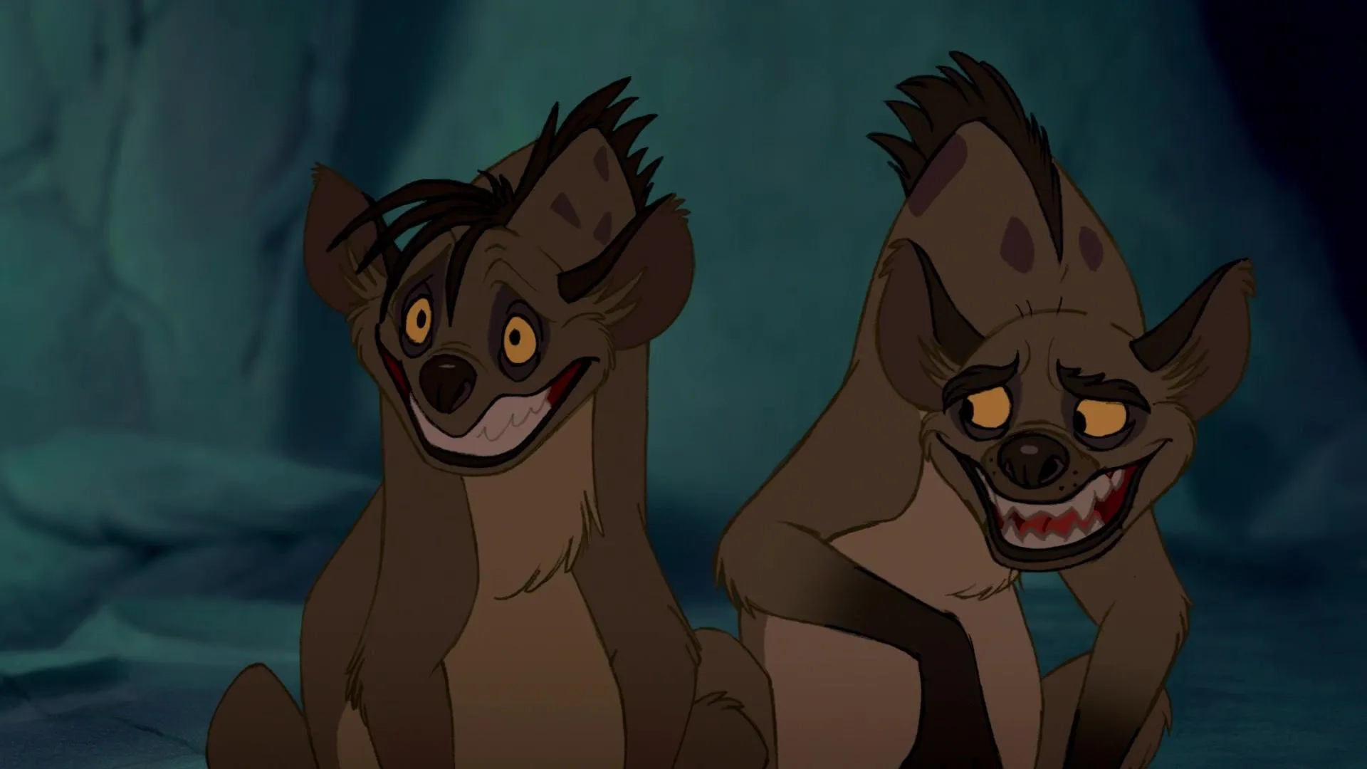 Whoopi Goldberg and Cheech Marin in The Lion King (1994)