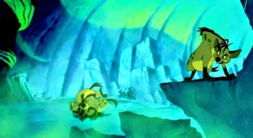 Whoopi Goldberg, Cheech Marin, and Jim Cummings in The Lion King (1994)