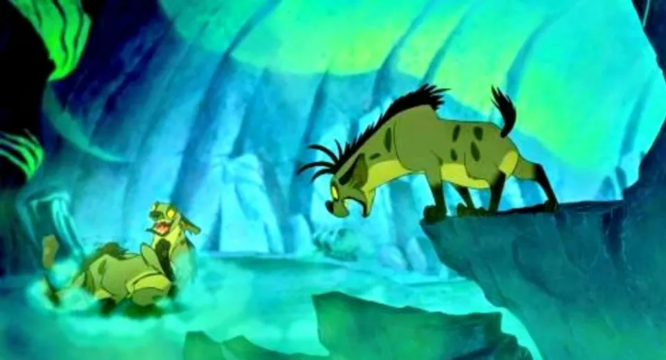 Whoopi Goldberg, Cheech Marin, and Jim Cummings in The Lion King (1994)