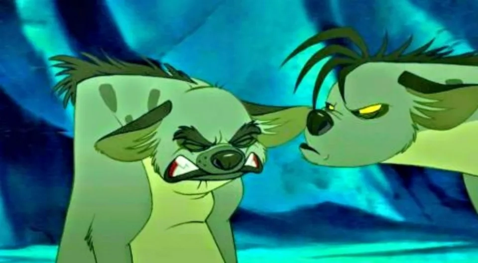 Whoopi Goldberg and Cheech Marin in The Lion King (1994)