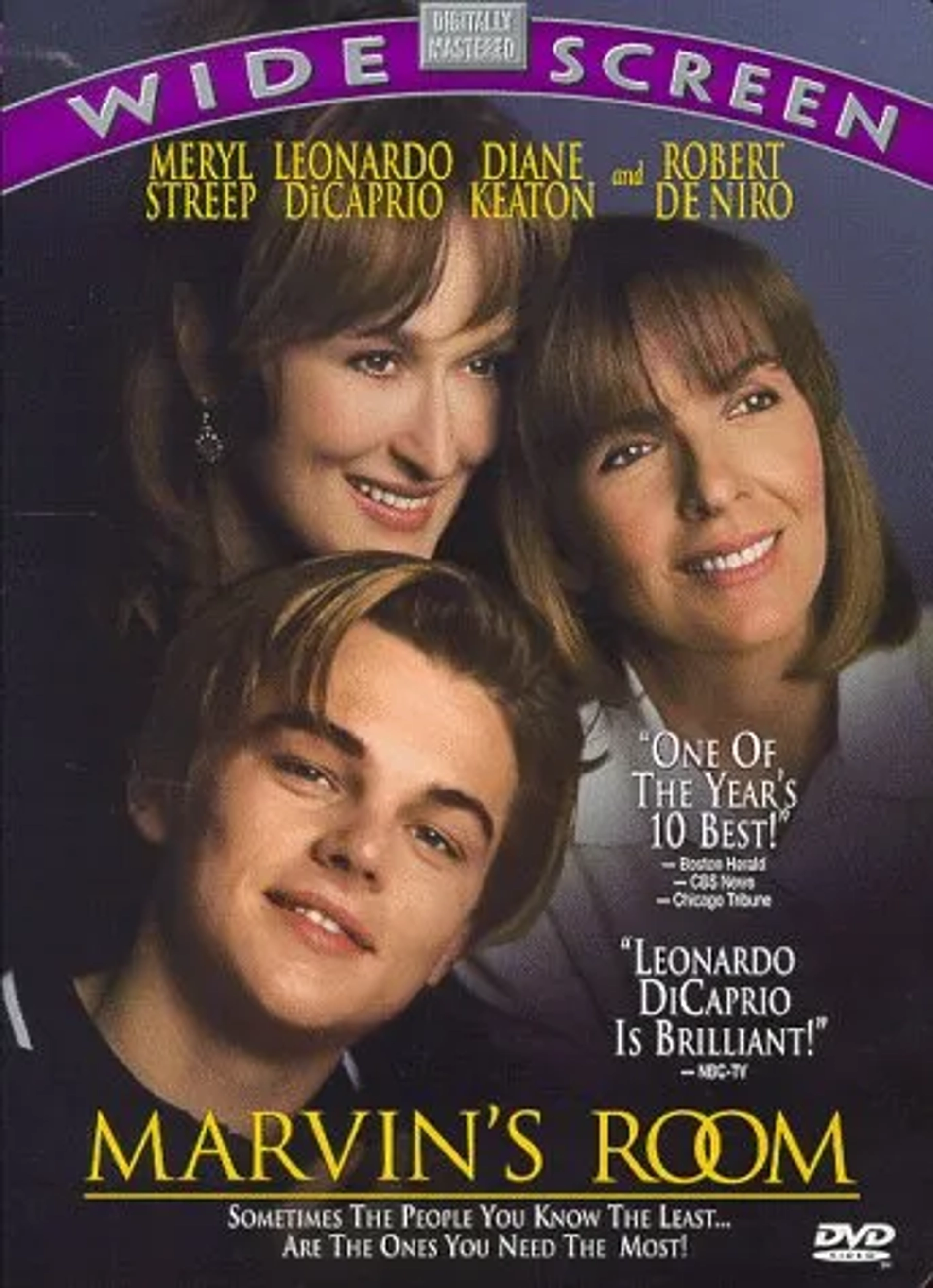 Leonardo DiCaprio, Diane Keaton, and Meryl Streep in Marvin's Room (1996)