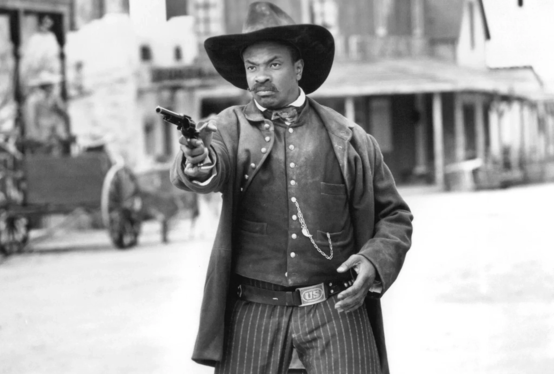 Keith David in The Quick and the Dead (1995)