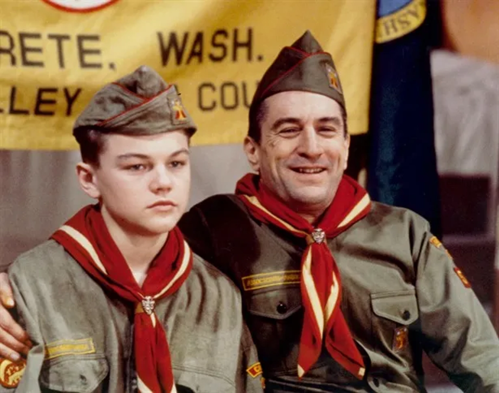 Robert De Niro and Leonardo DiCaprio in This Boy's Life (1993)