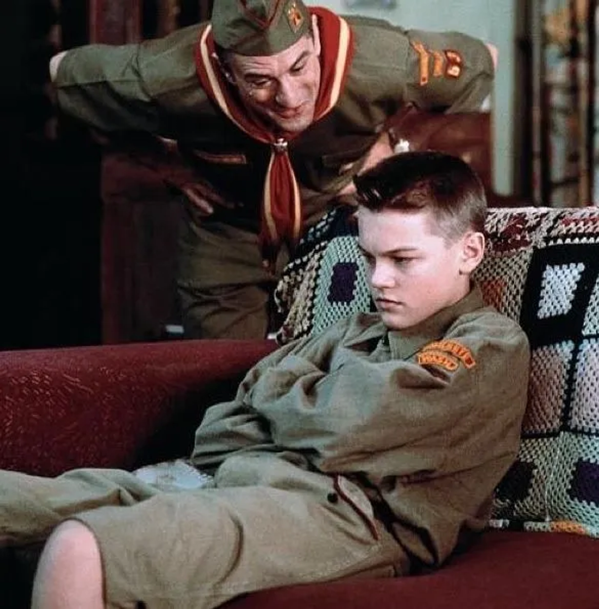 Robert De Niro and Leonardo DiCaprio in This Boy's Life (1993)