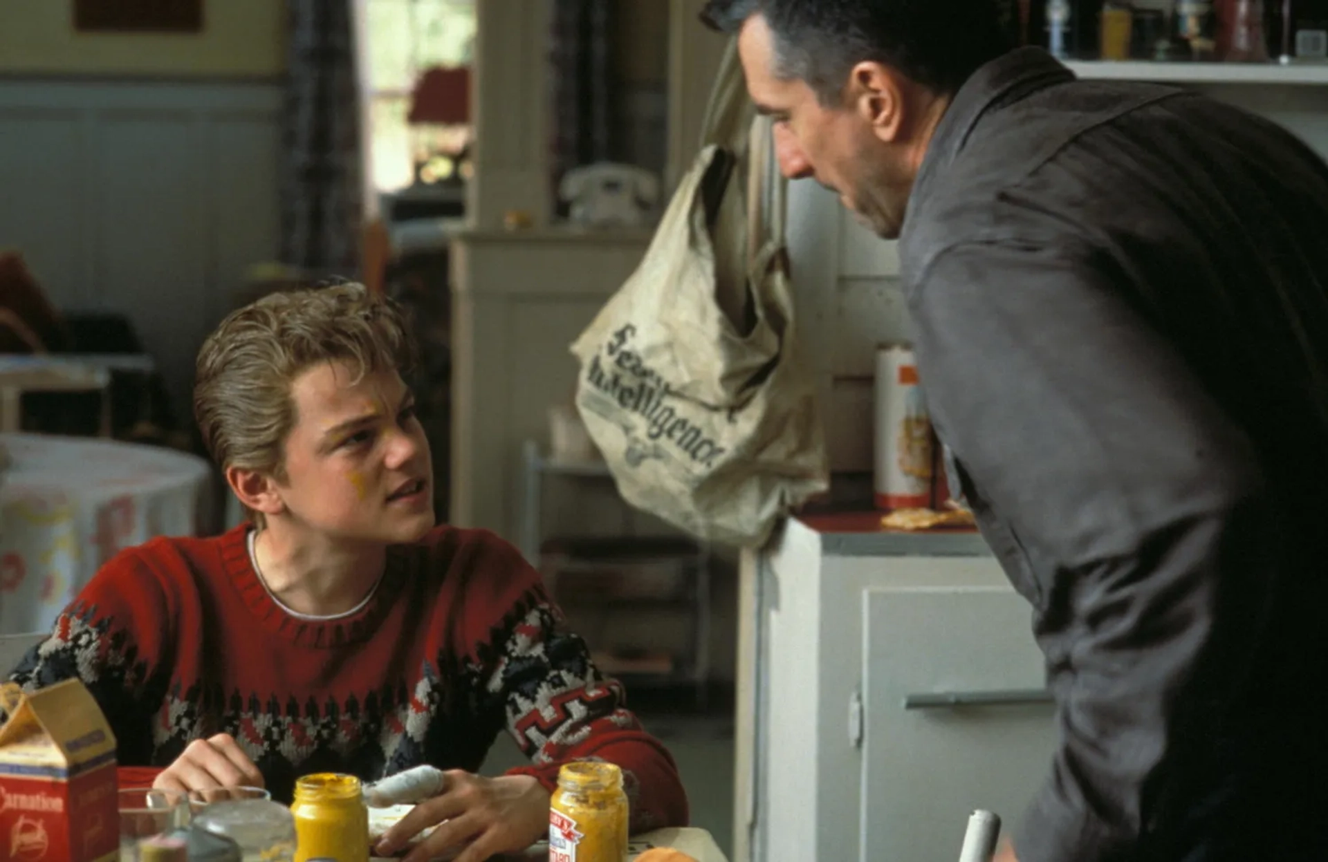 Robert De Niro and Leonardo DiCaprio in This Boy's Life (1993)
