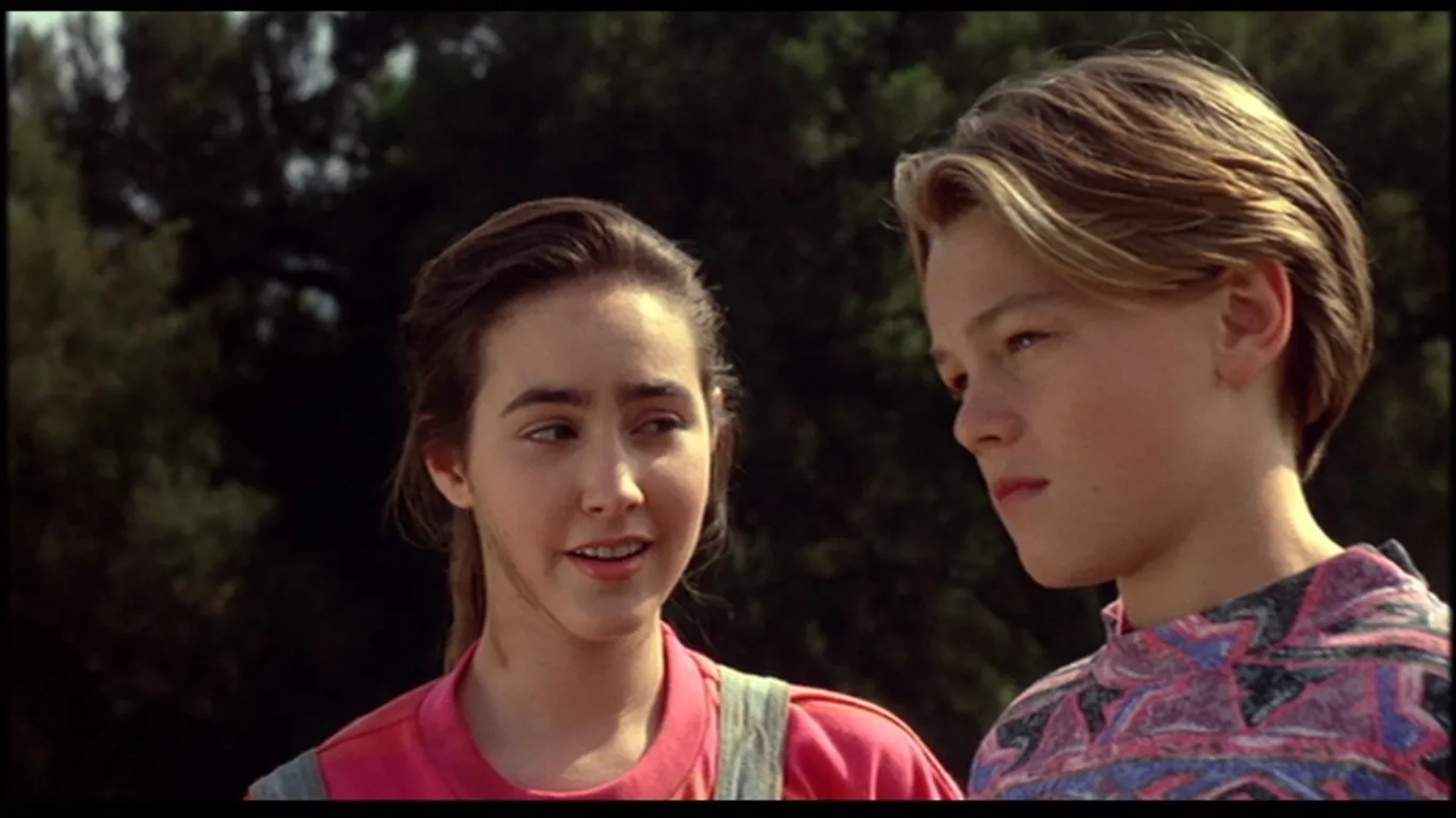 Leonardo DiCaprio and Aimee Brooks in Critters 3 (1991)